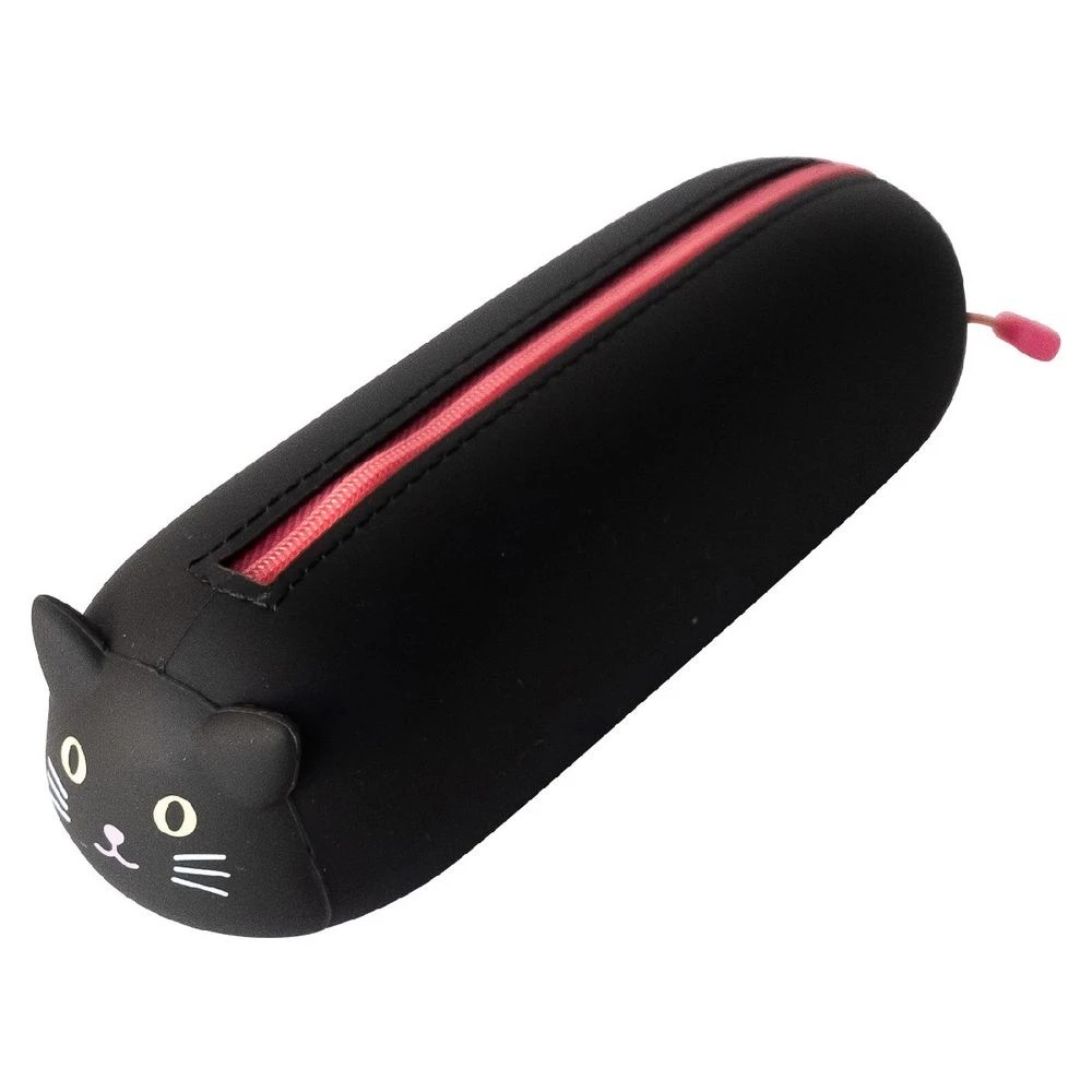 4 PuniLabo Lying Down Pencil Case Black Cat, 4 of 10