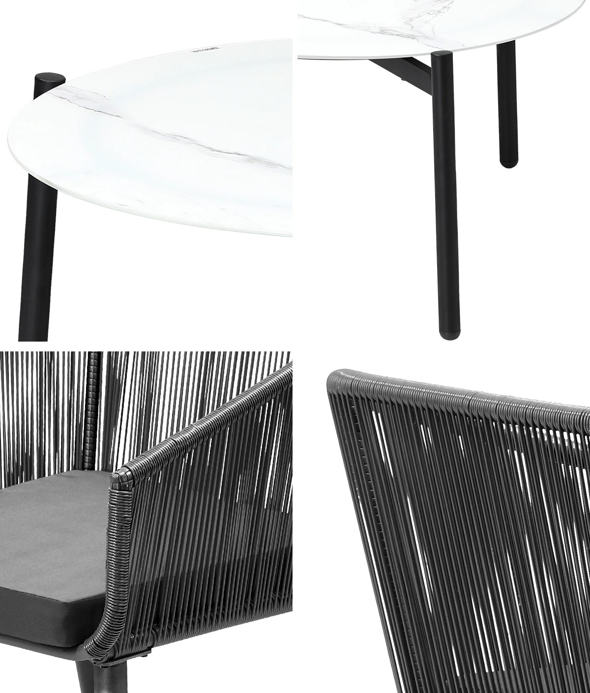 5 Livsip Outdoor Lounge Setting Furniture 5 Piece Patio Set - Multi, 5 of 9