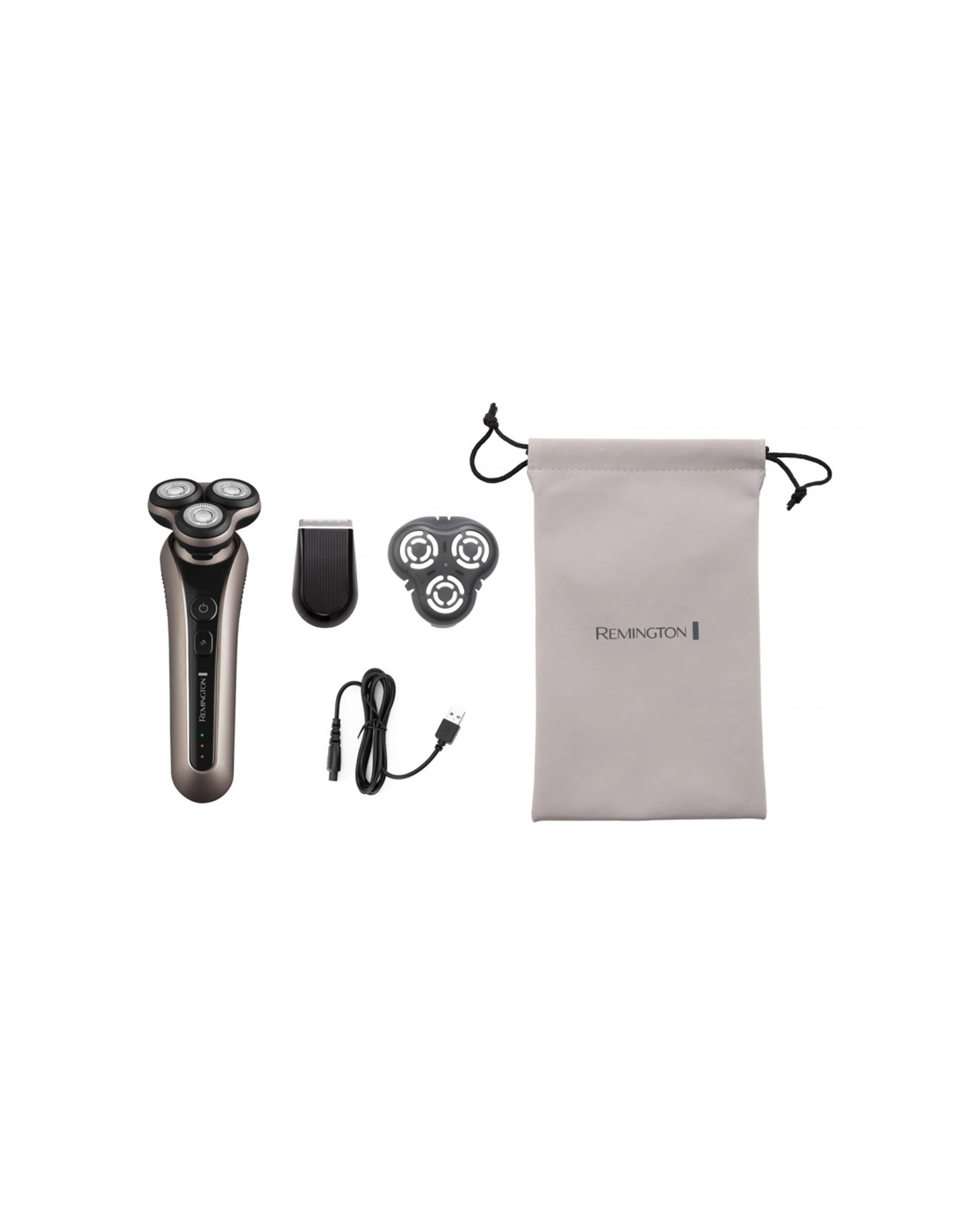 3 Remington XR1770AU Limitless X7 Rotary Shaver Hair Trimmer - Grey, 3 of 4
