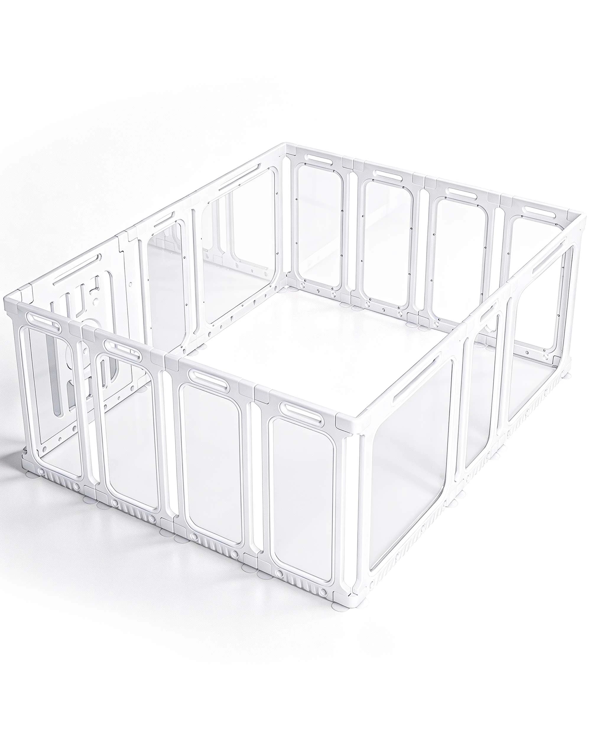 6 Advwin DIY Small Animal Playpen Pet Enclosure 14 Panels Indoor Portable Exercise Fence, 6 of 10