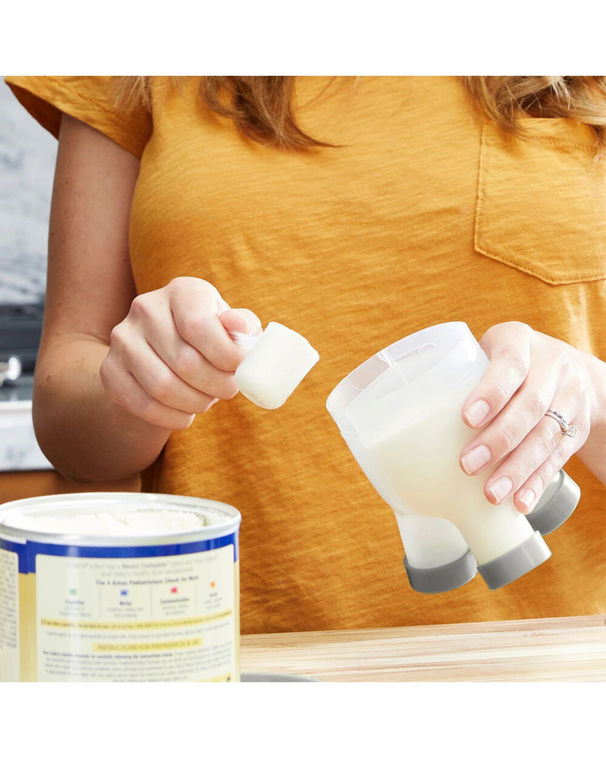 7 Boon Tripod Baby Formula Dispenser/Storage Container Holds 3x Servings 6PK - Grey, 7 of 8