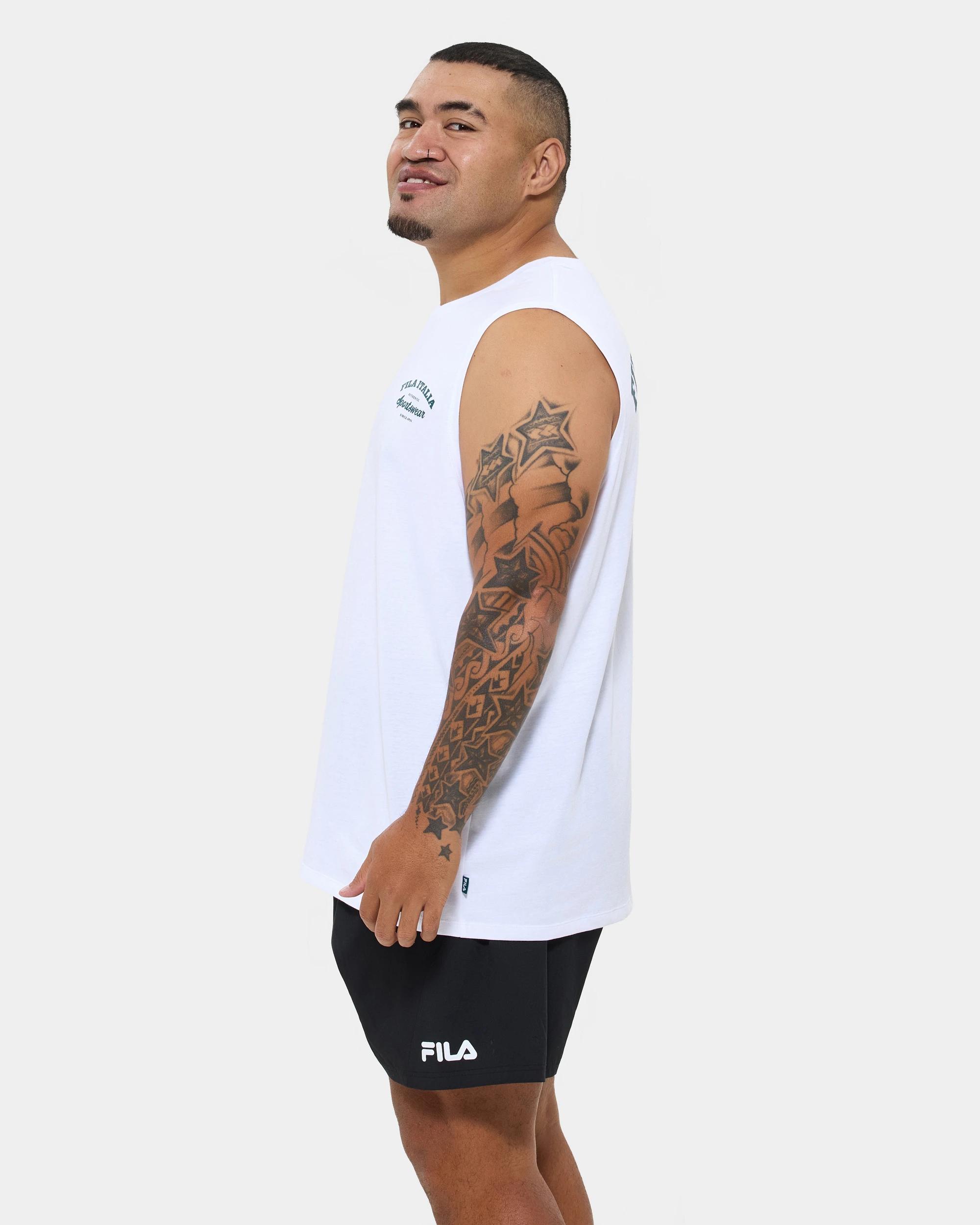 2 Plus Size Kayden Graphic Tank Top - Fila WHITE, 2 of 7