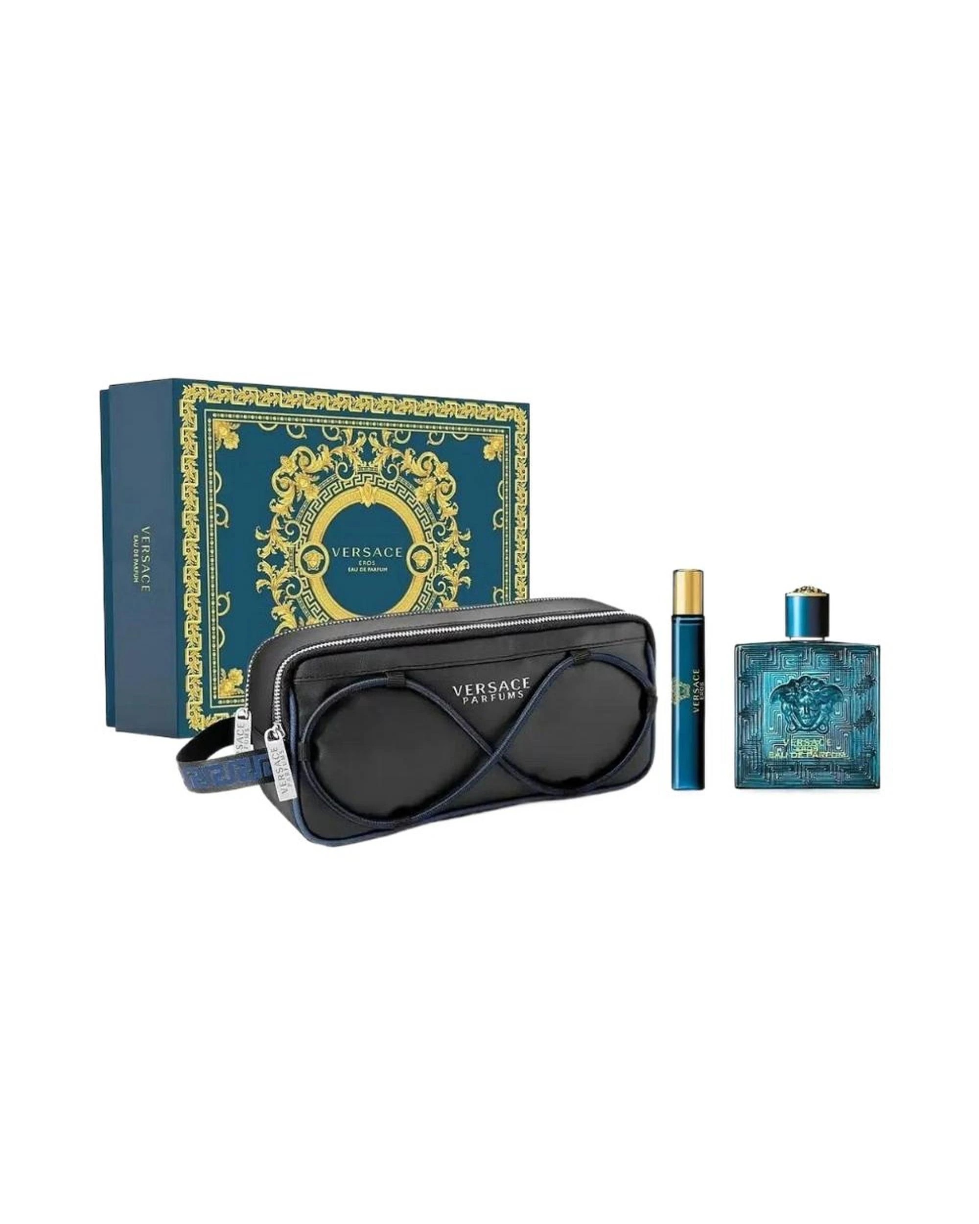 1 Versace Eros 3 Piece 100ml Eau De Parfum, 1 of 1