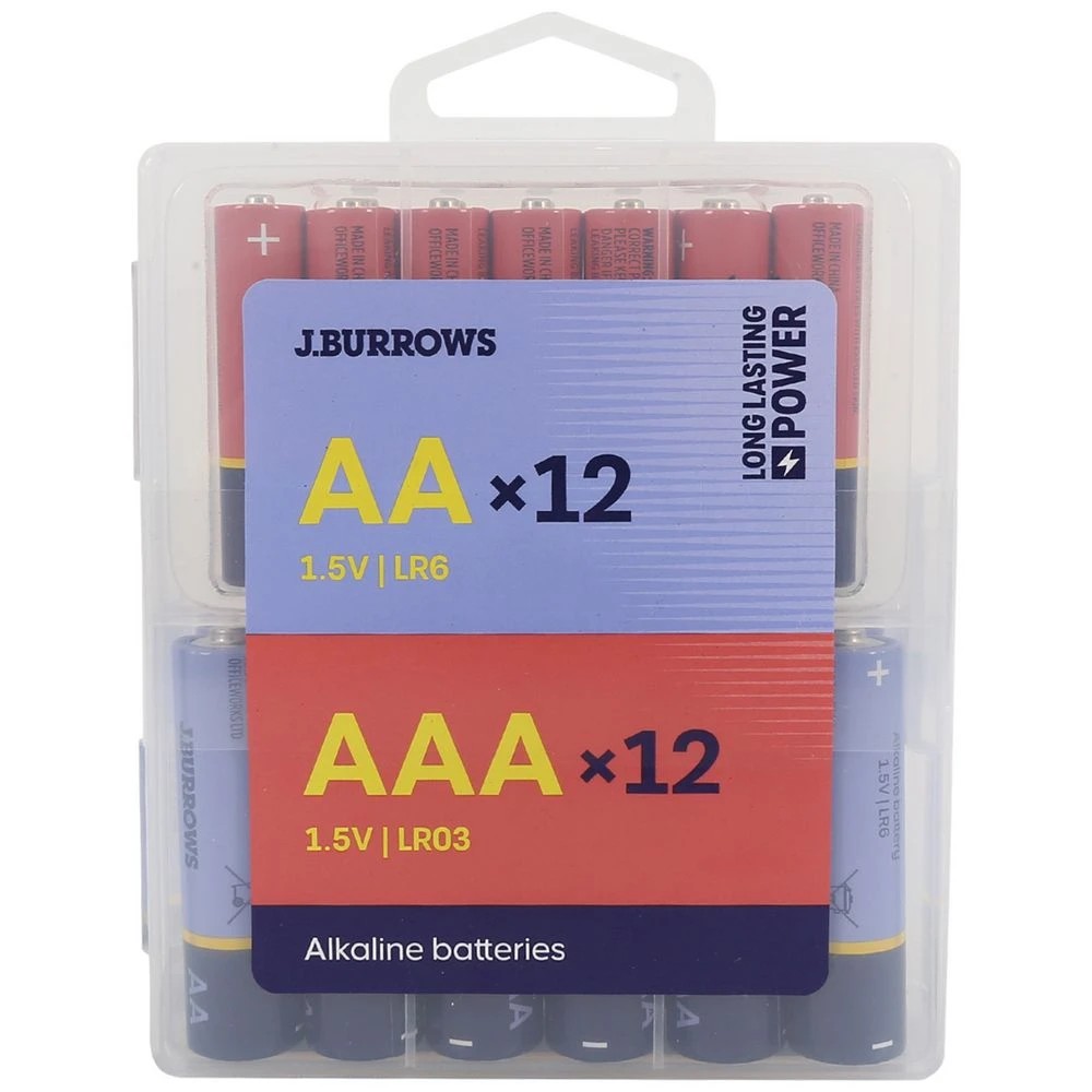 2 J.Burrows Batteries Mixed 24 Pack, 2 of 8