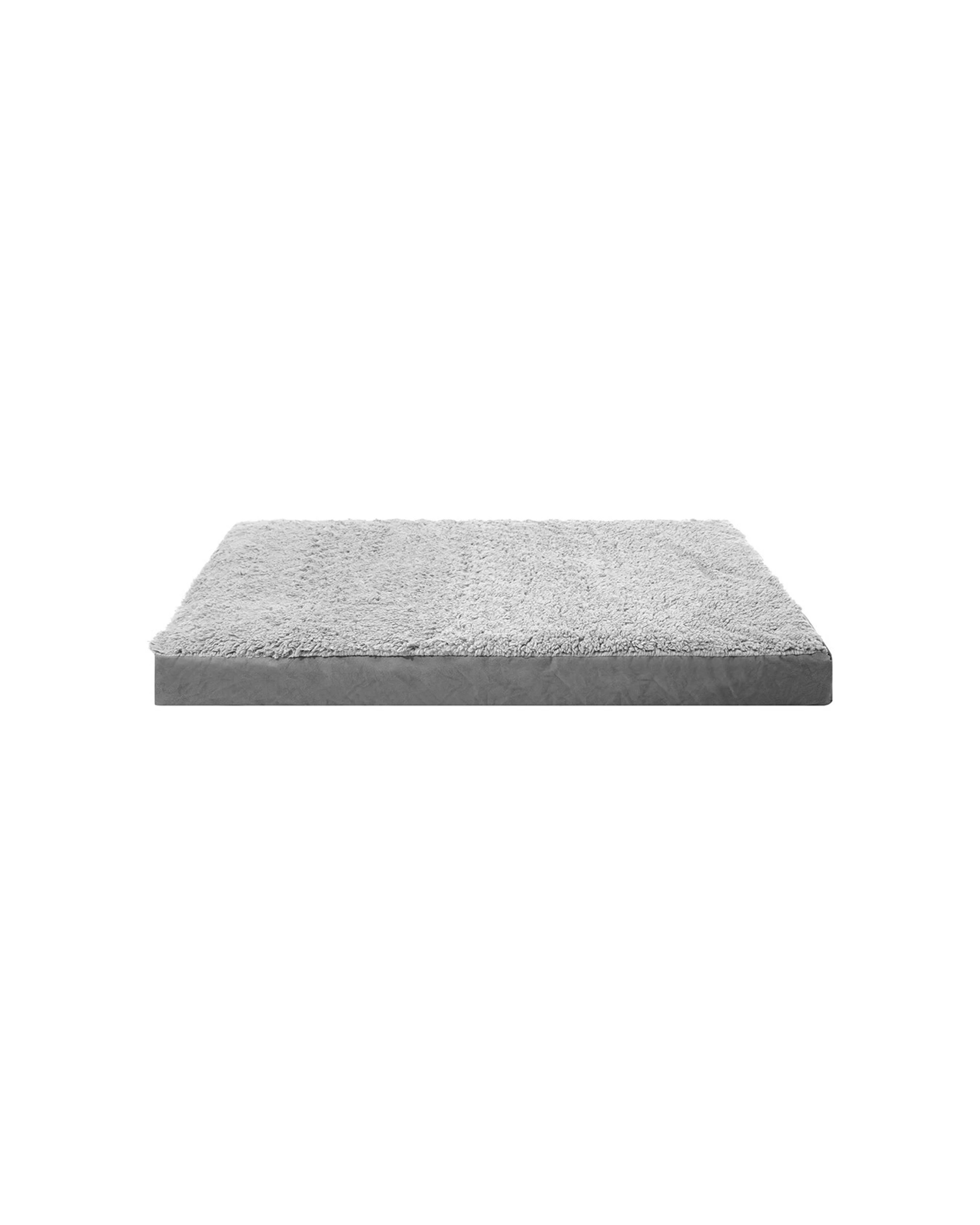 3 Paws And Claws 100x80x10cm Orthopedic Pet Bed Grey Rectangle Cushion Dog Cat Bed - Grey, 3 of 3