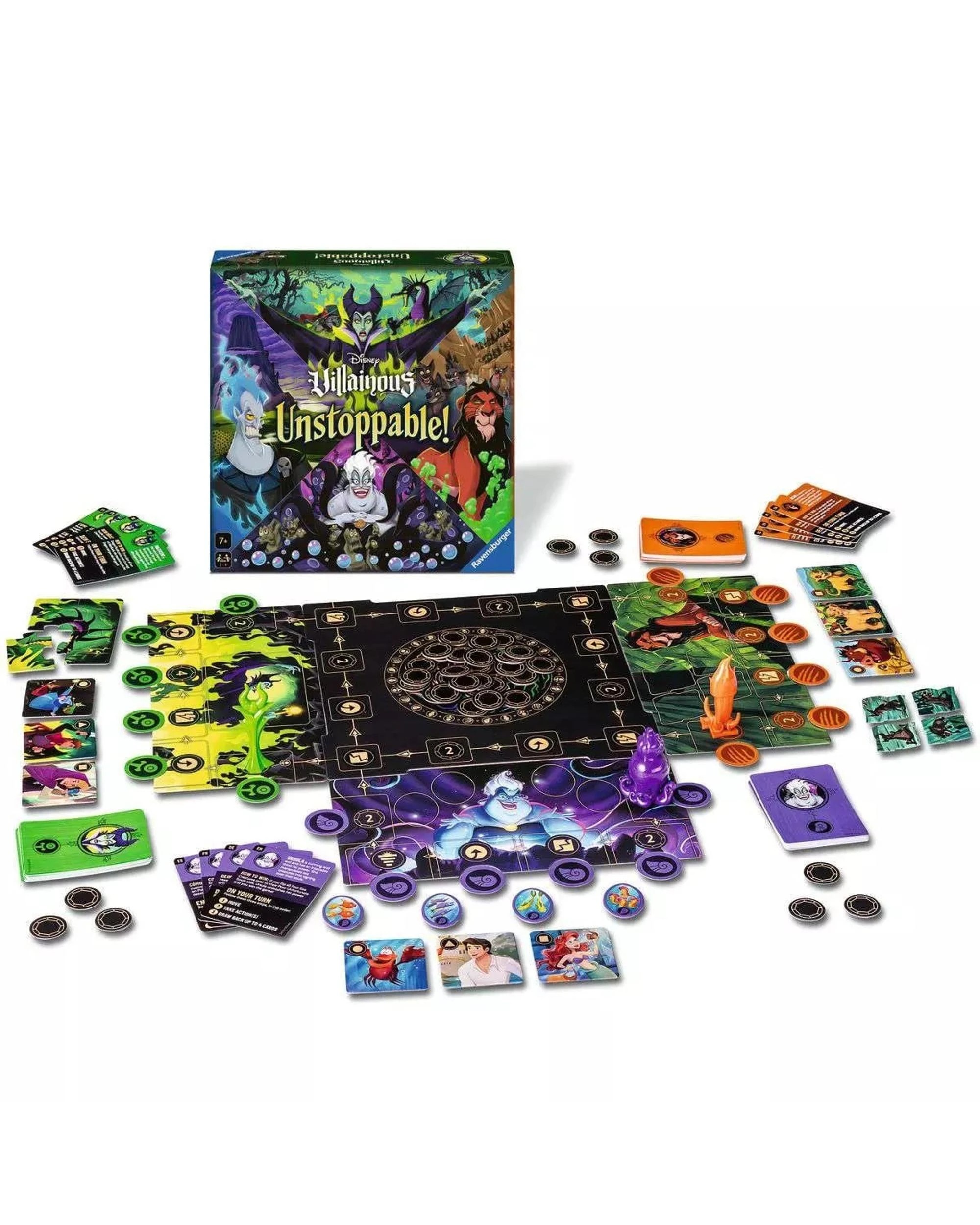 2 Disney Villainous Unstoppable Family Board Game, 2 of 5