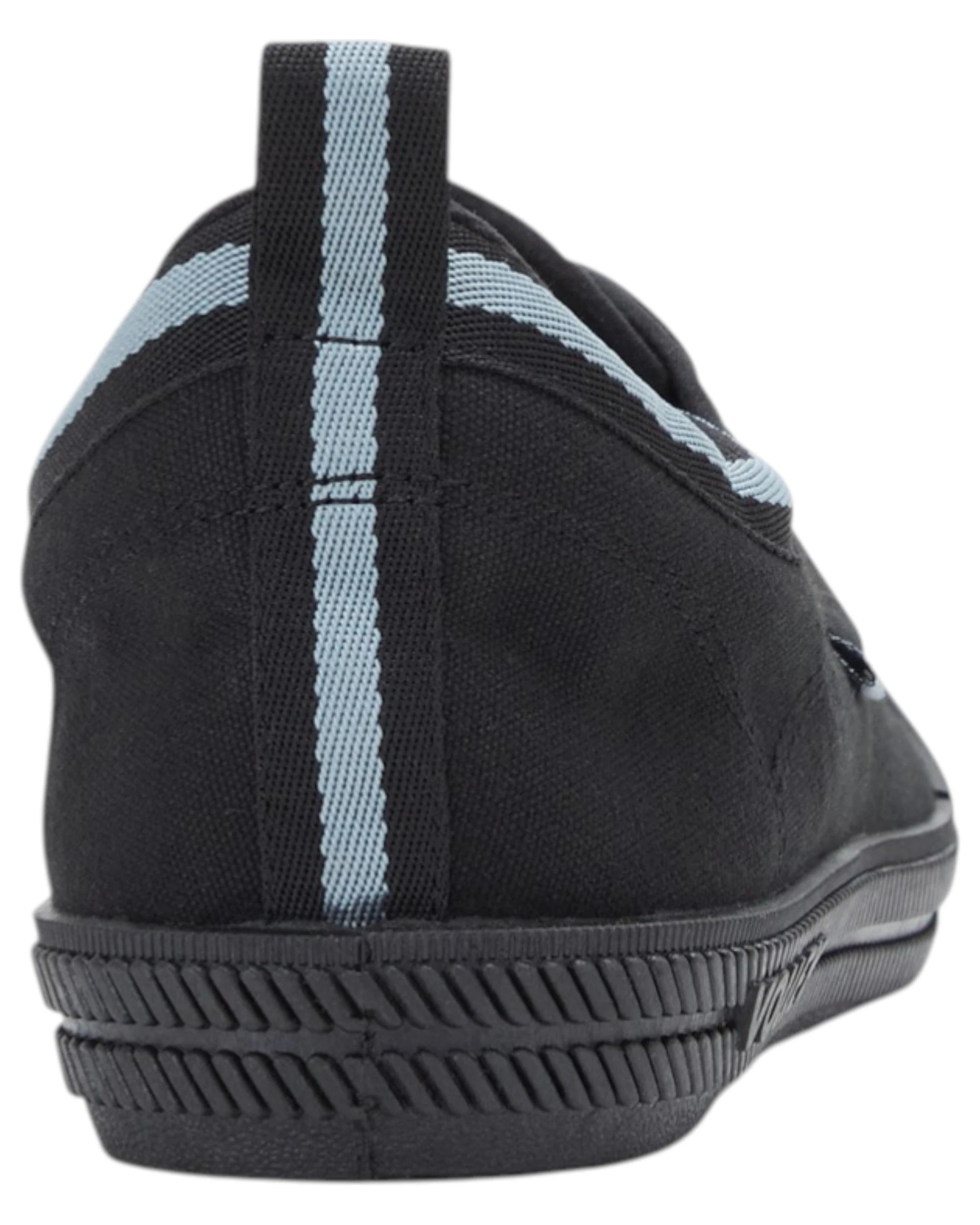 2 Volley Dunlop s International Low Canvas Casual Mens Shoes - White/Blue BLACK/DARK GREY INTERNATIONAL LOW, 2 of 6