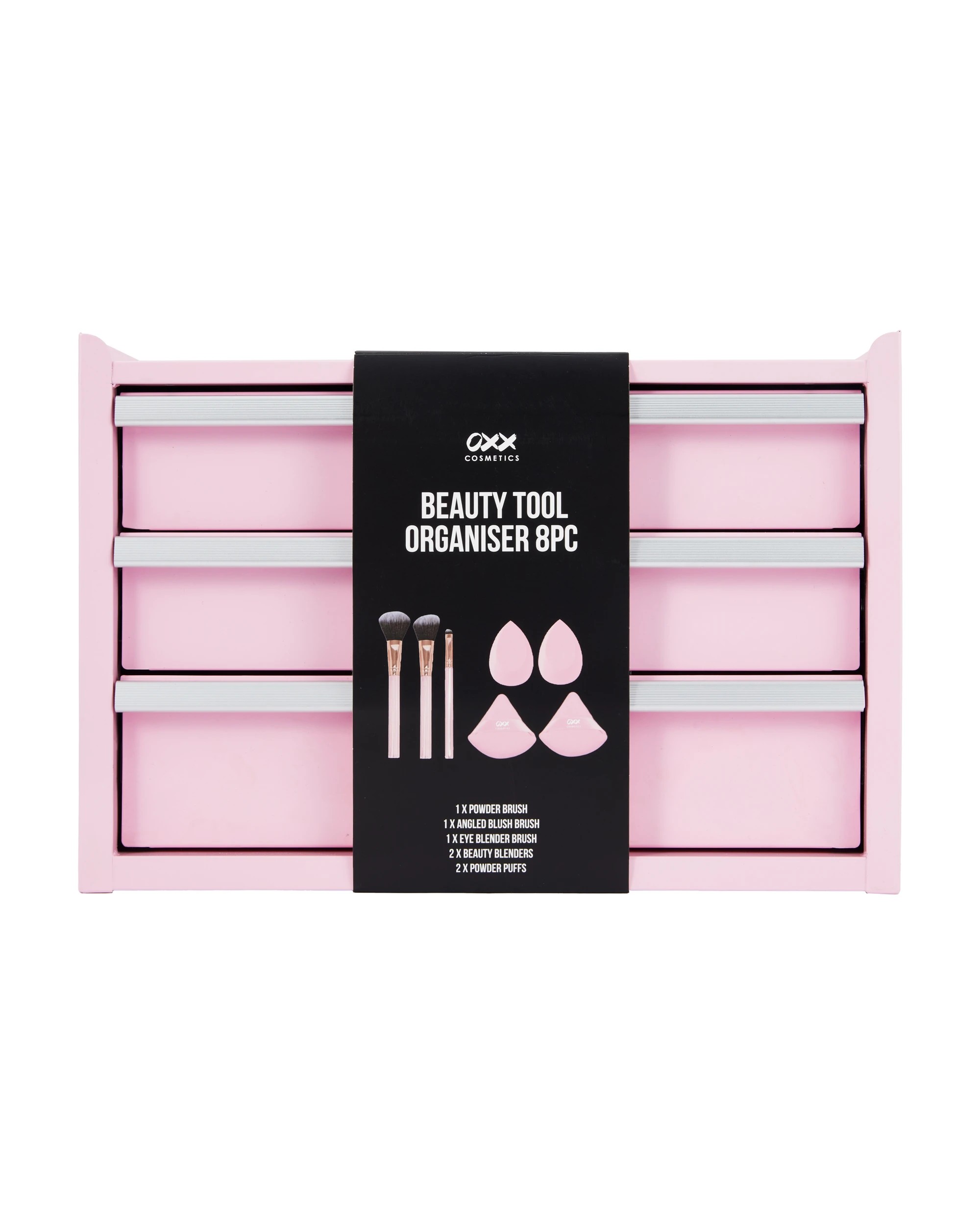 5 OXX Cosmetics 8 Piece Beauty Tool Organiser, 5 of 5