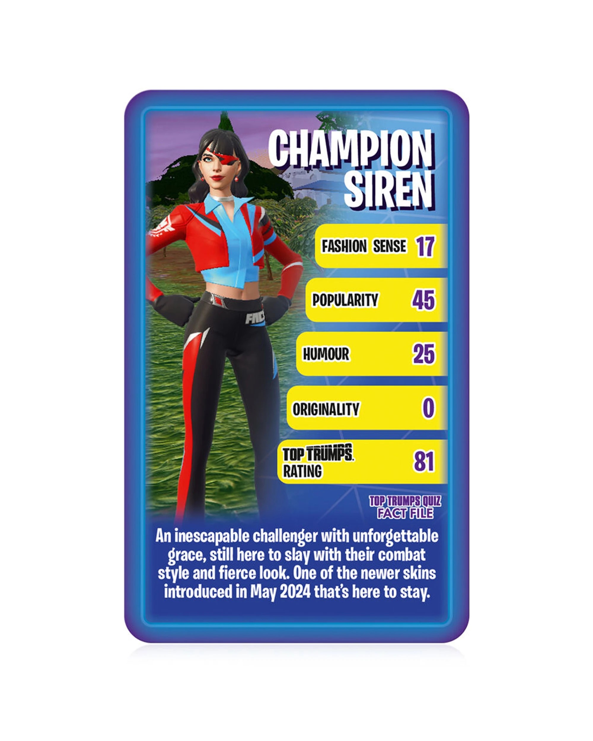 5 TOP TRUMPS 2PK The Independent And Unofficial Guide To Fortnite V2 Card Game - Blue, 5 of 8