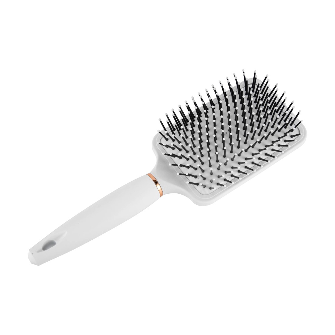 1 OXX Haircare Styling Square Paddle Brush - White, 1 of 7