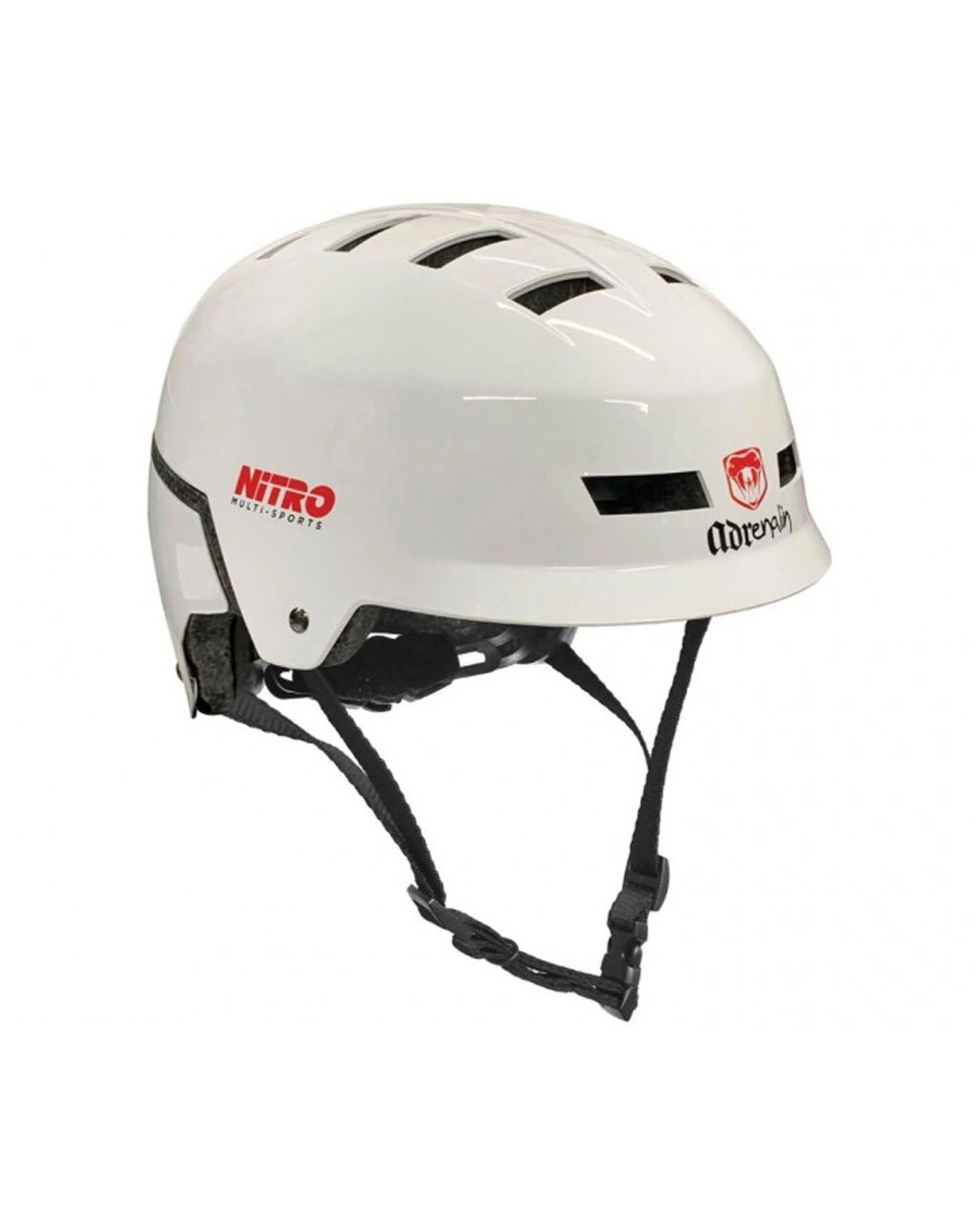 1 Adrenalin Nitro Helmet 8y+ - White, 1 of 1