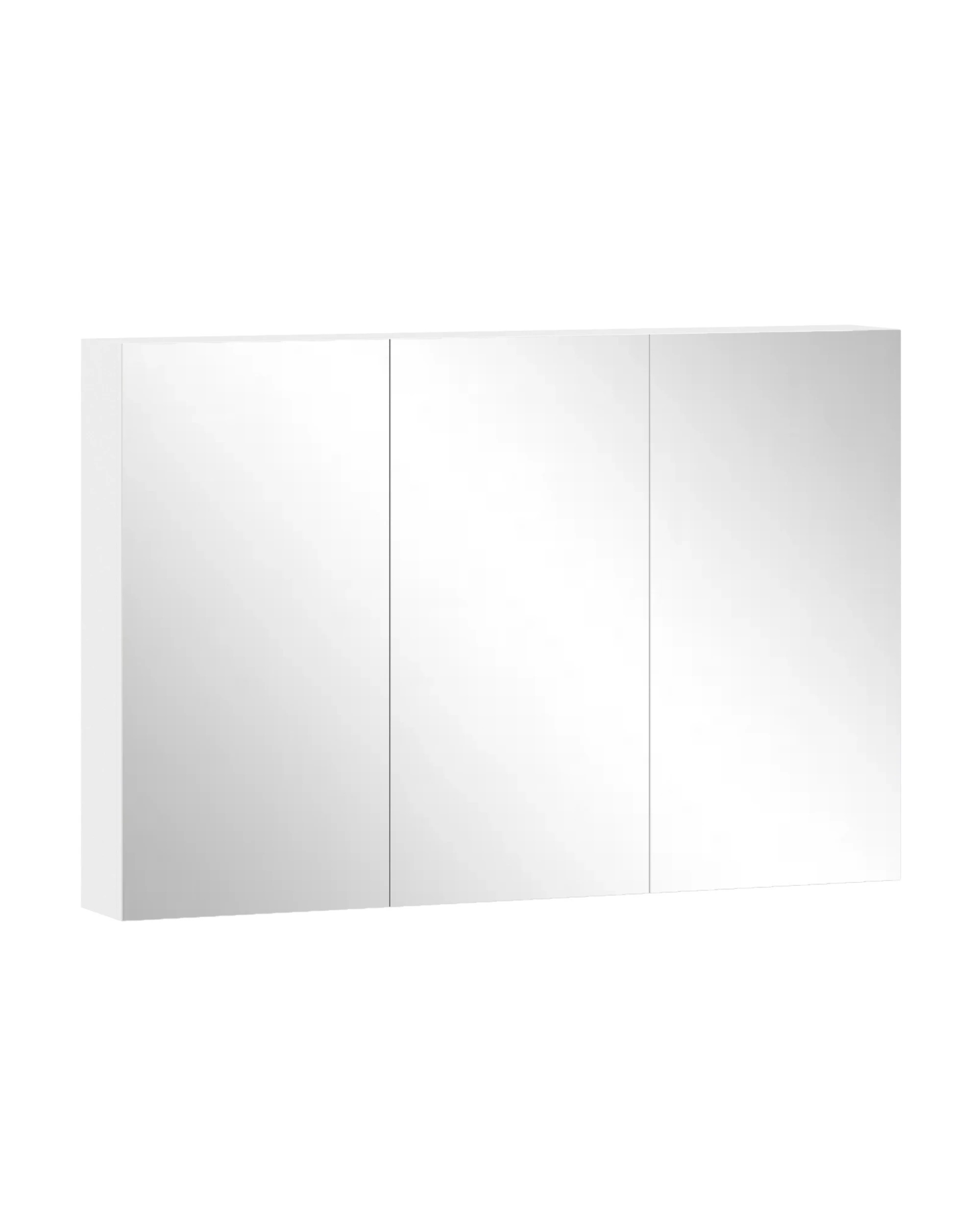 1 Advwin 900 x 600mm Cabinet LED Medicine Storage Unit 3 Door Mirror Shaving Cupboard w/ Adjustable Shelve, 1 of 10