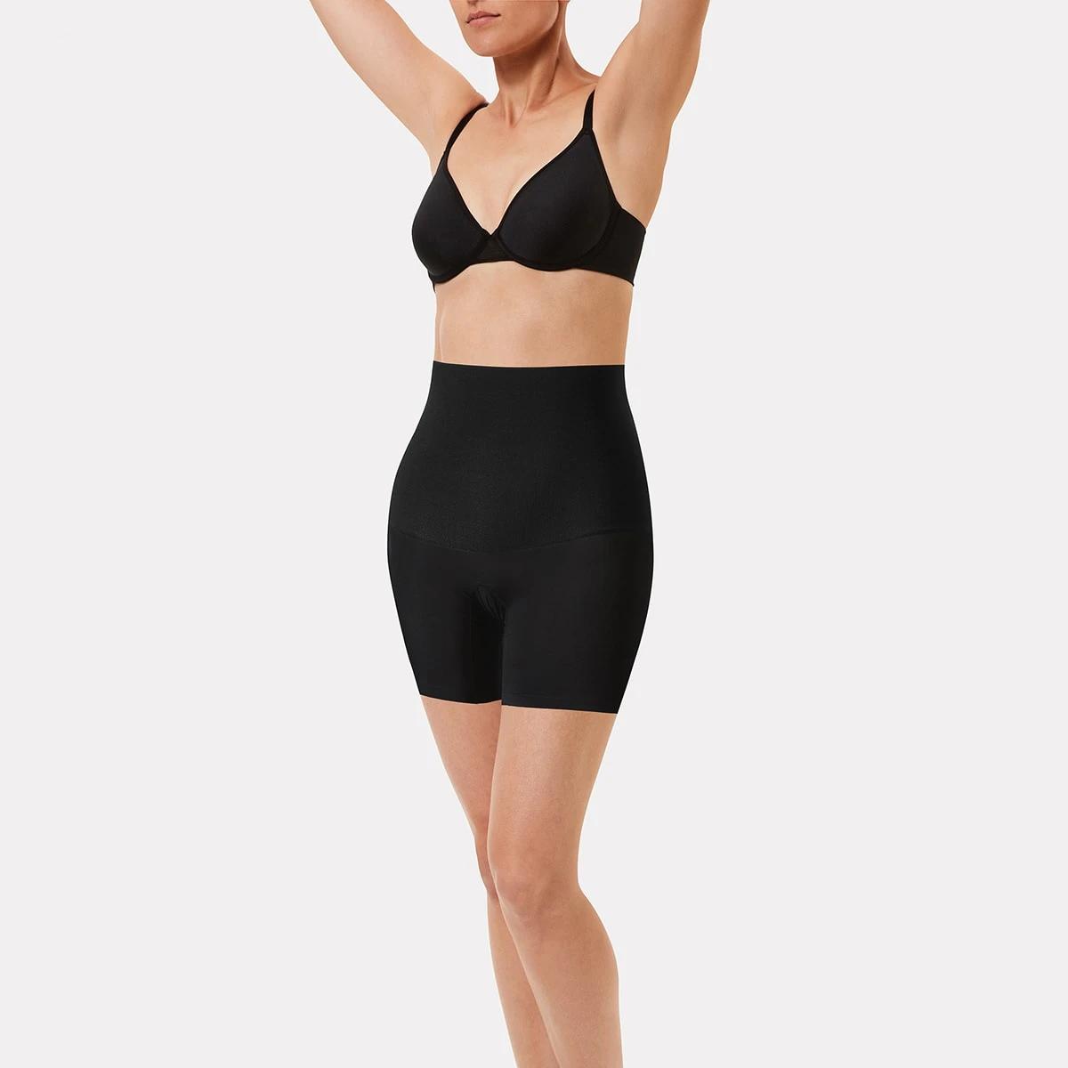 4 Maternity Post-natal Support Shorts BLACK, 4 of 4