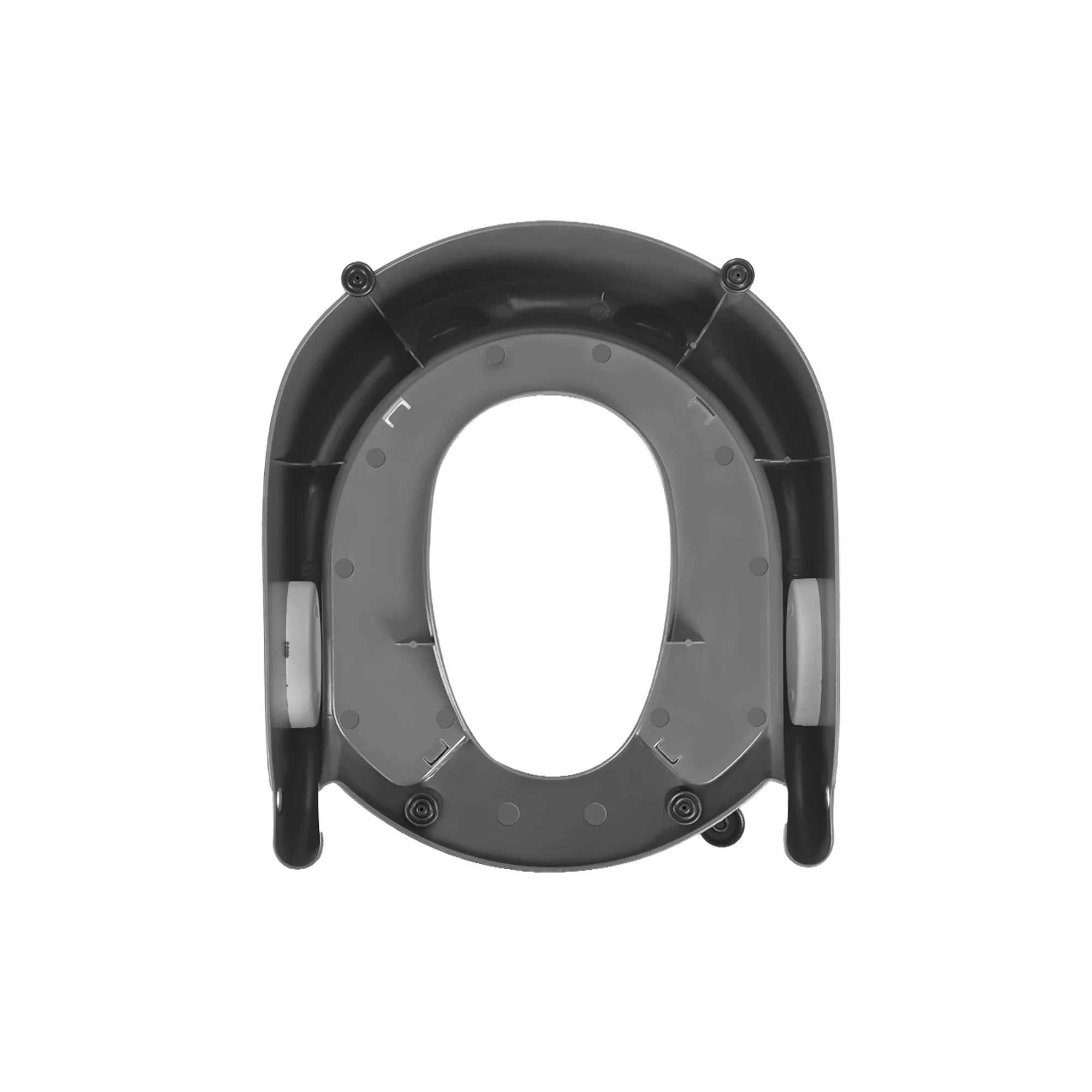 2 Bopeep Kids Toilet Training Ladder - Grey, 2 of 6