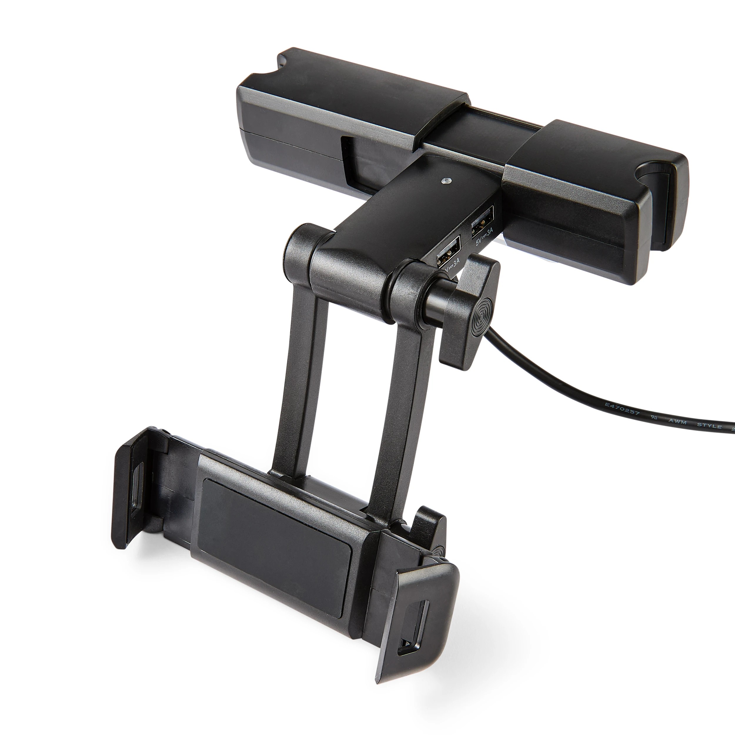 3 Car Charger with Holder - Black, 3 of 9