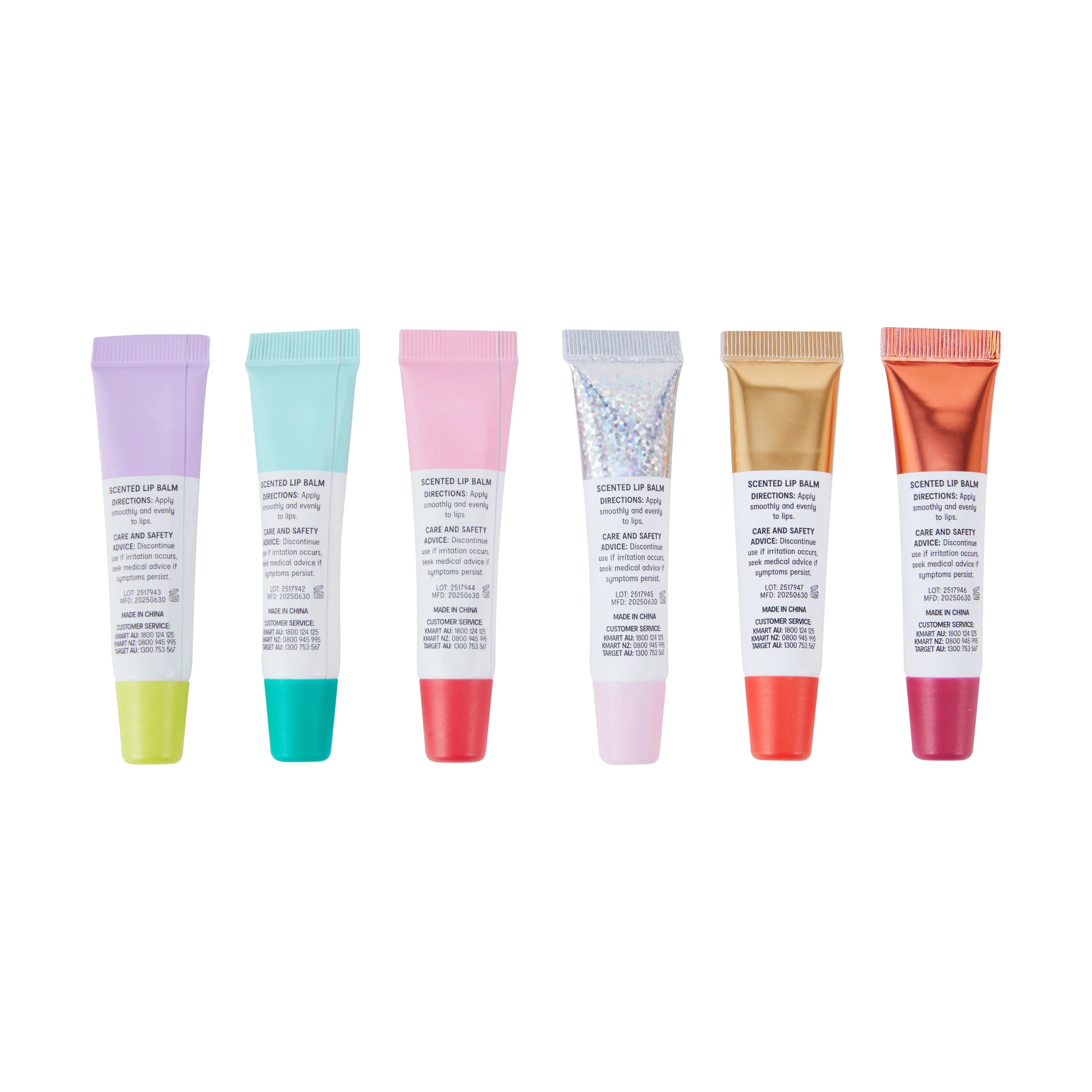 3 OXX Skincare 6 Piece Lip Balm Set, 3 of 5