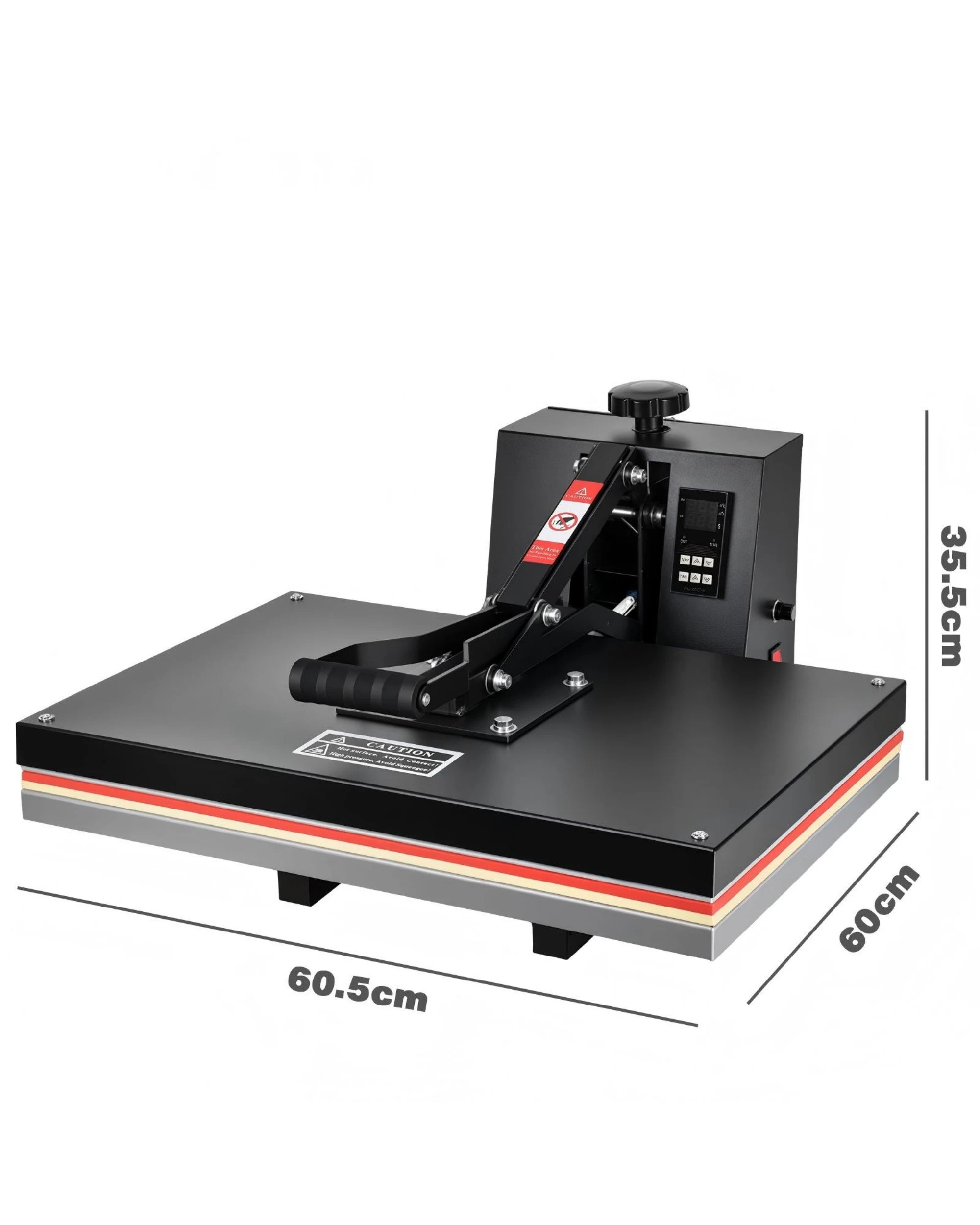 2 Advwin Heat Press Machine 40x60 High Pressure Digital - Black, 2 of 8