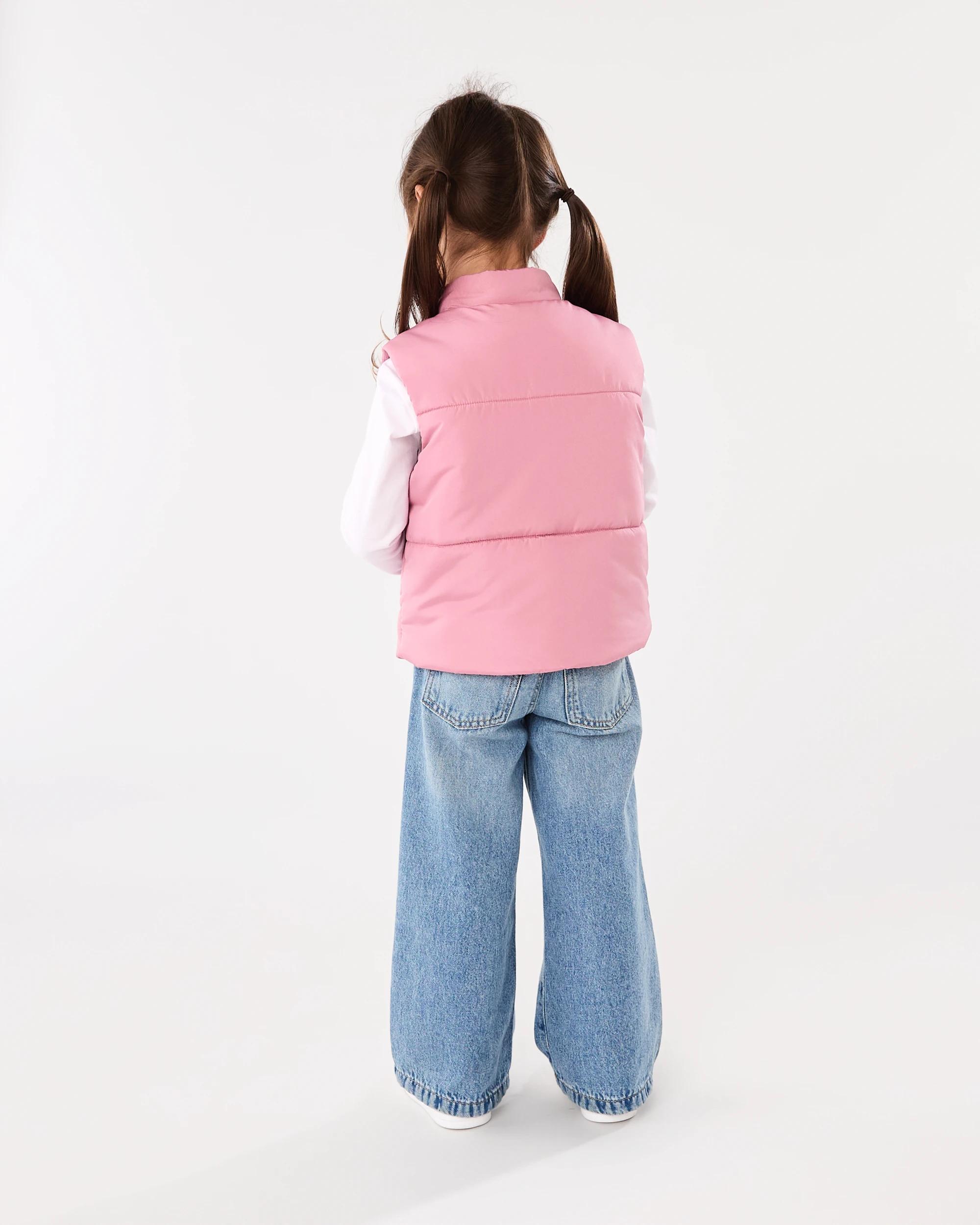 9 Puffer Vest Dust Rose, 9 of 9