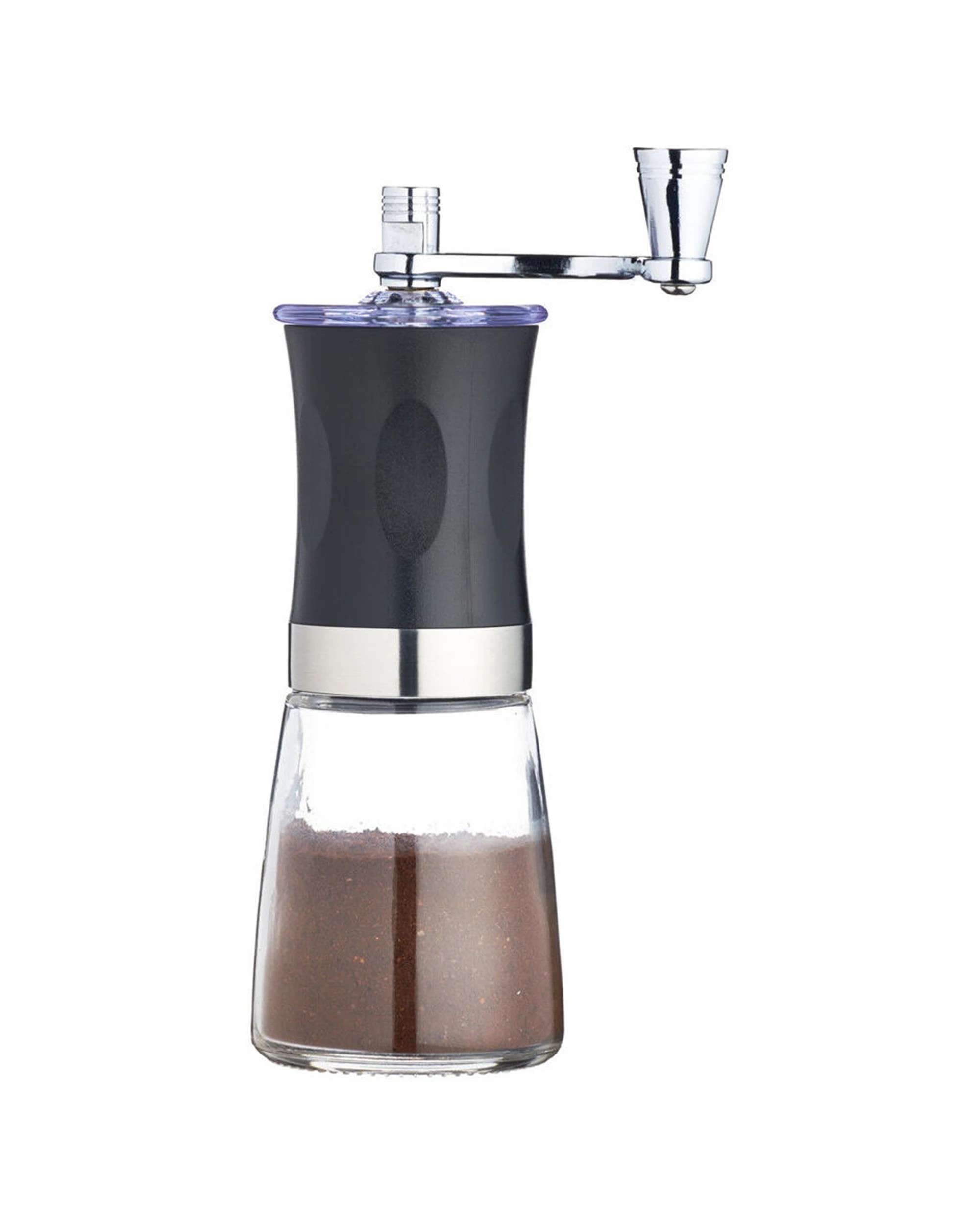 2 La Cafetiere 2PK Manual Stainless Steel Coffee Grinder Durable Construction - Black, 2 of 7