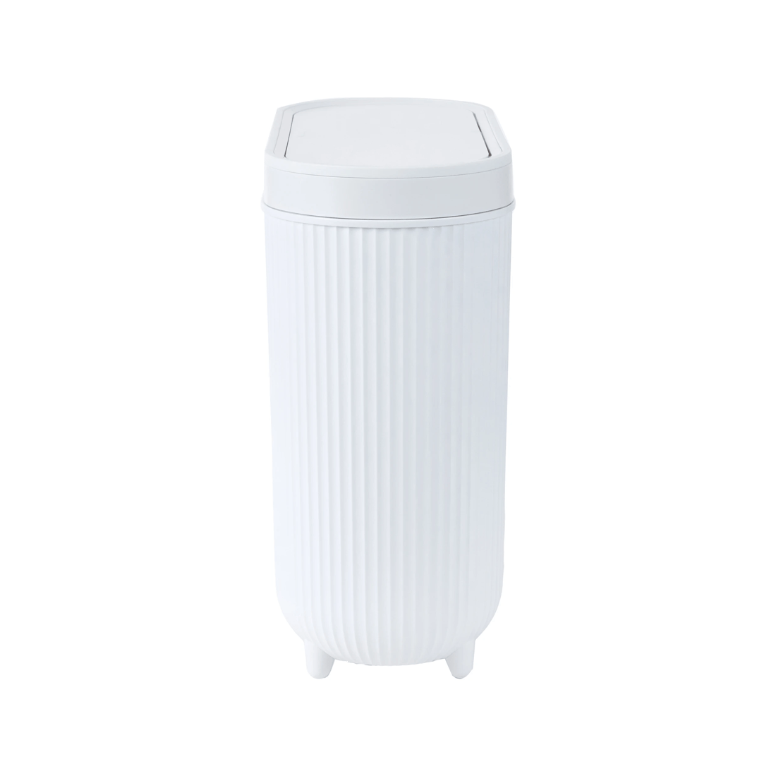 5 8L Push Top Bin - White, 5 of 7
