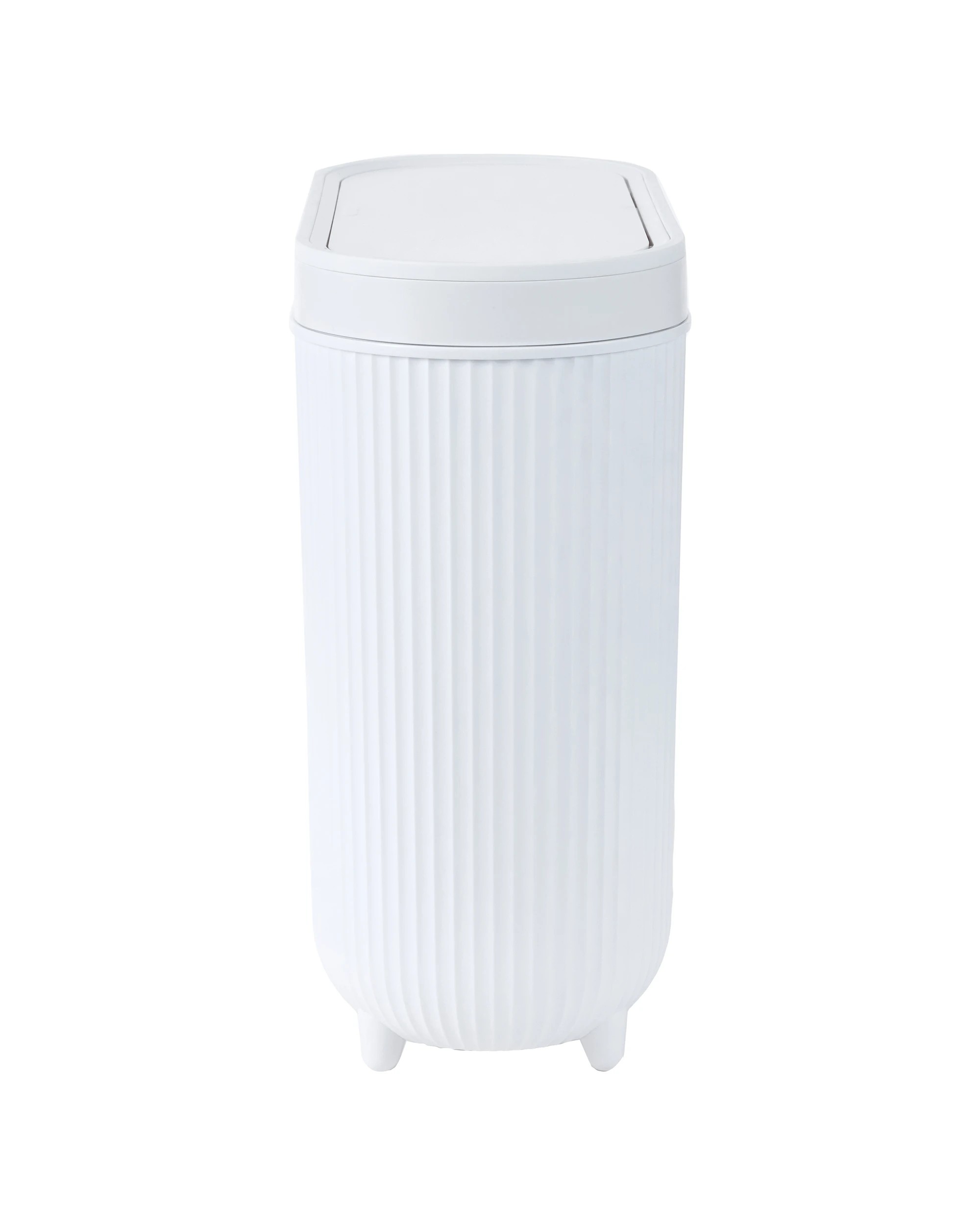 5 8L Push Top Bin - White, 5 of 7