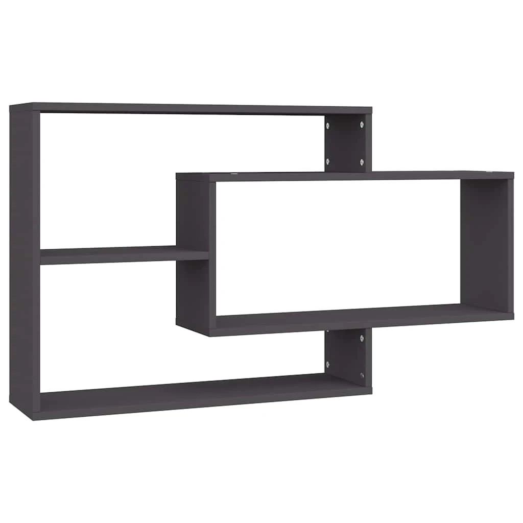 1 vidaXL Wall shelf Wall-Mountable - Grey, 1 of 6