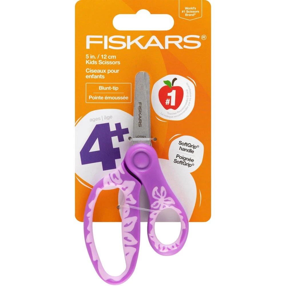 7 Fiskars Softgrip Blunt-tip Kids Scissors 5" Assorted, 7 of 8