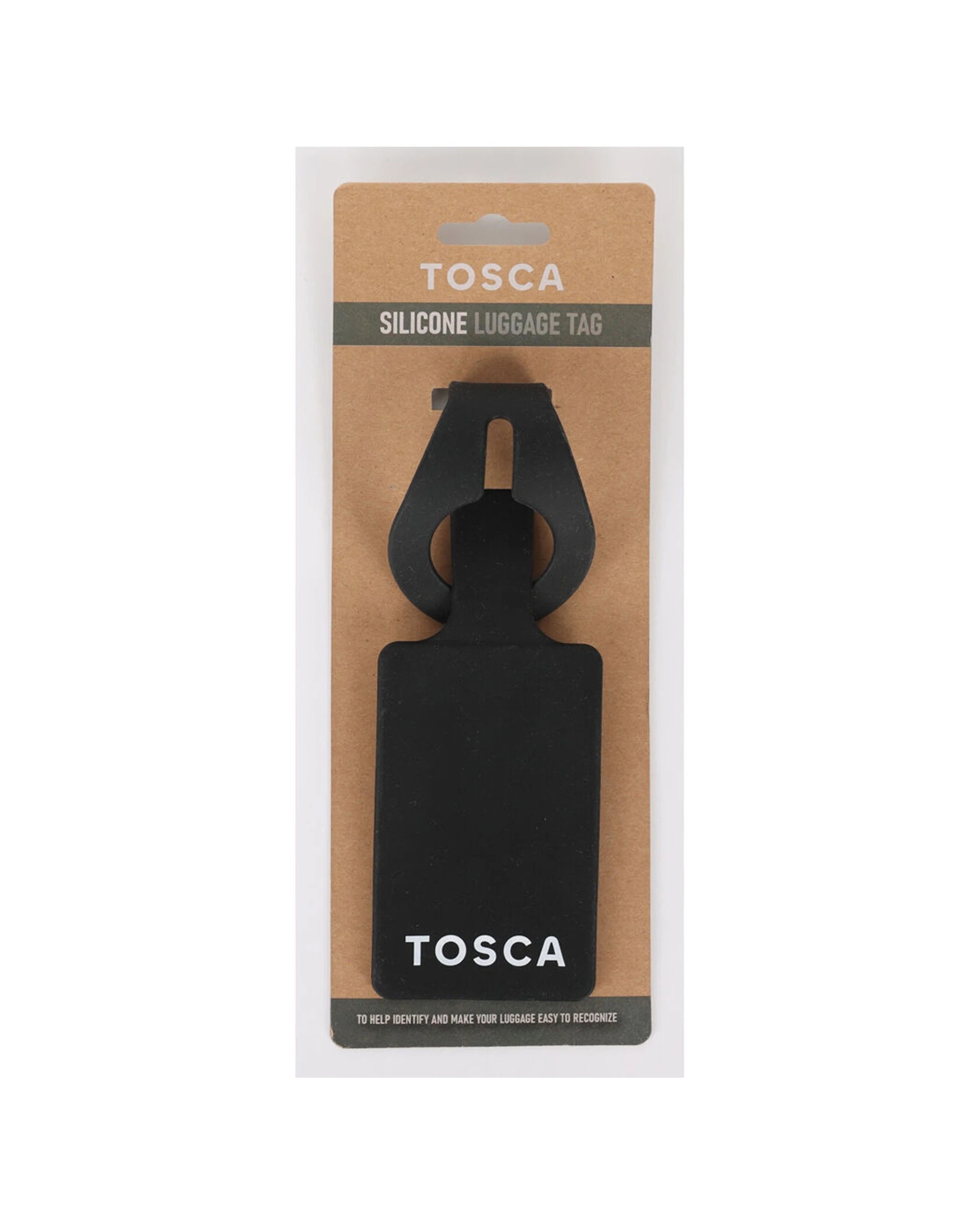 4 Tosca 6Pk Attitude Travel Luggage Suitcase Bag Tag - Black, 4 of 4