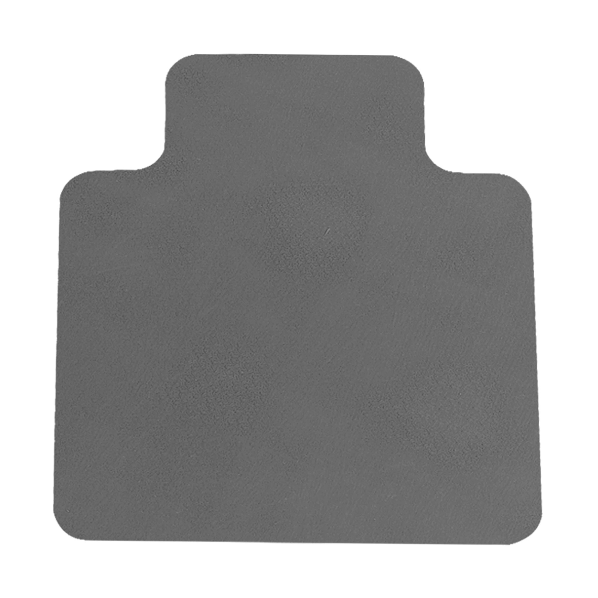 2 Marlow Chair Mat Floor Protectors PVC No Pin - Black, 2 of 6
