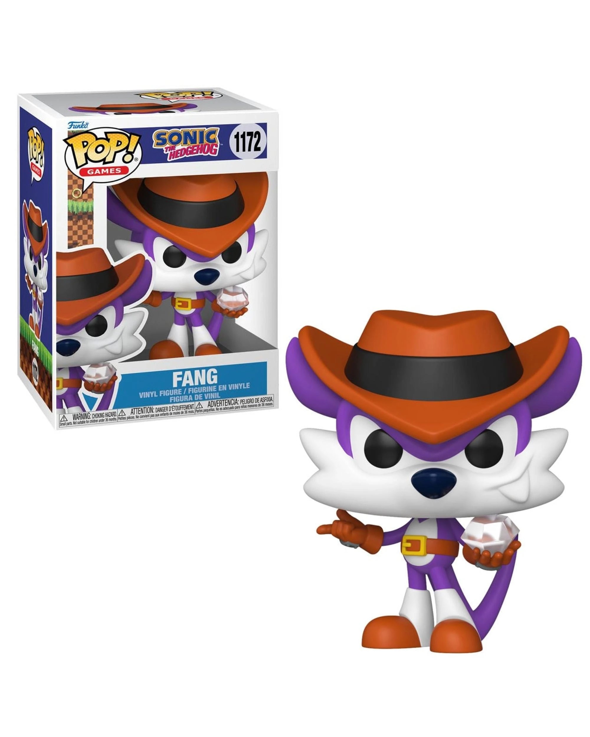 1 Sonic the Hedgehog Fang the Hunter Funko POP! Vinyl, 1 of 3