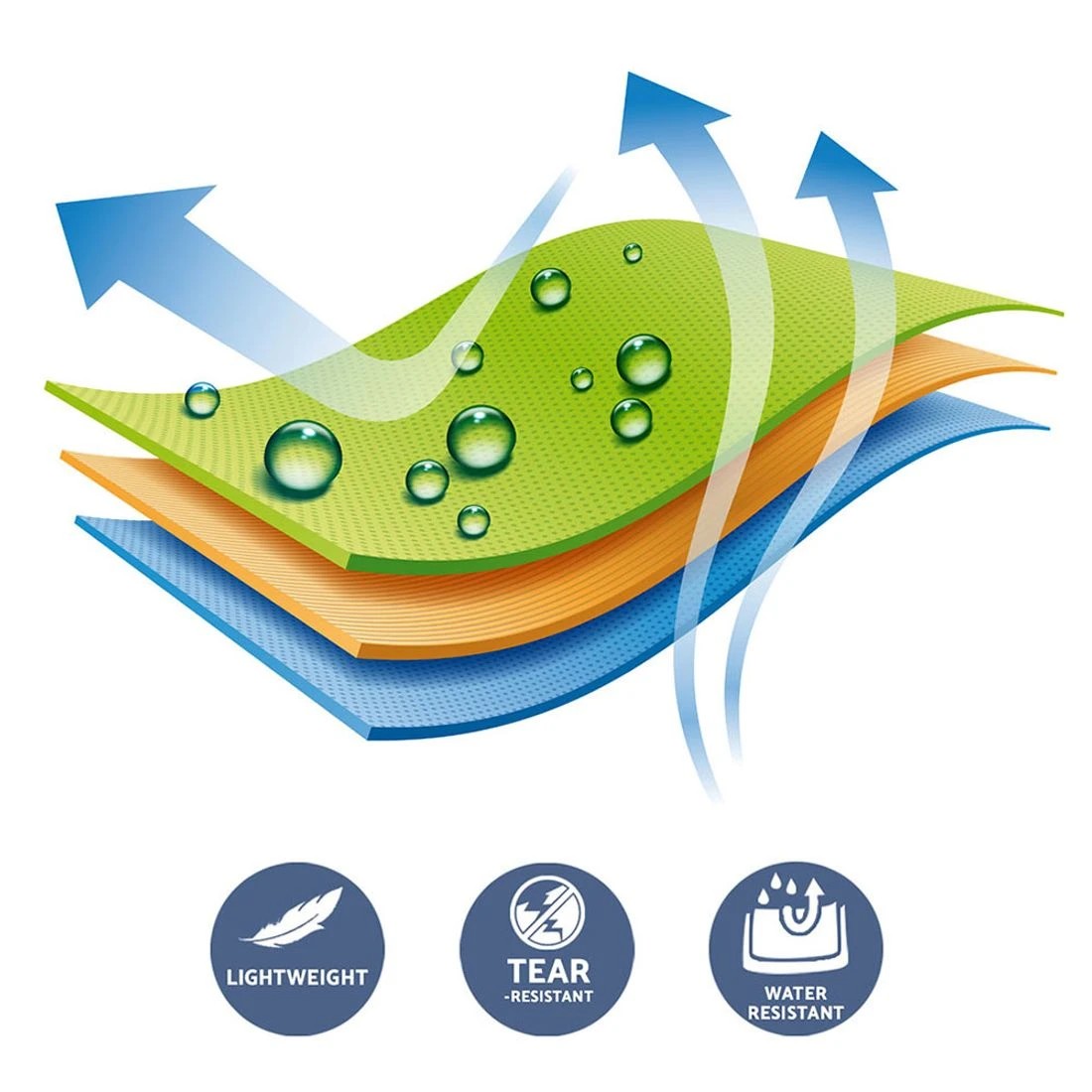 6 Instahut Gazebo 3x3m Wedding Party Marquee Tent Outdoor Event Camping Canopy Shade - Blue, 6 of 6