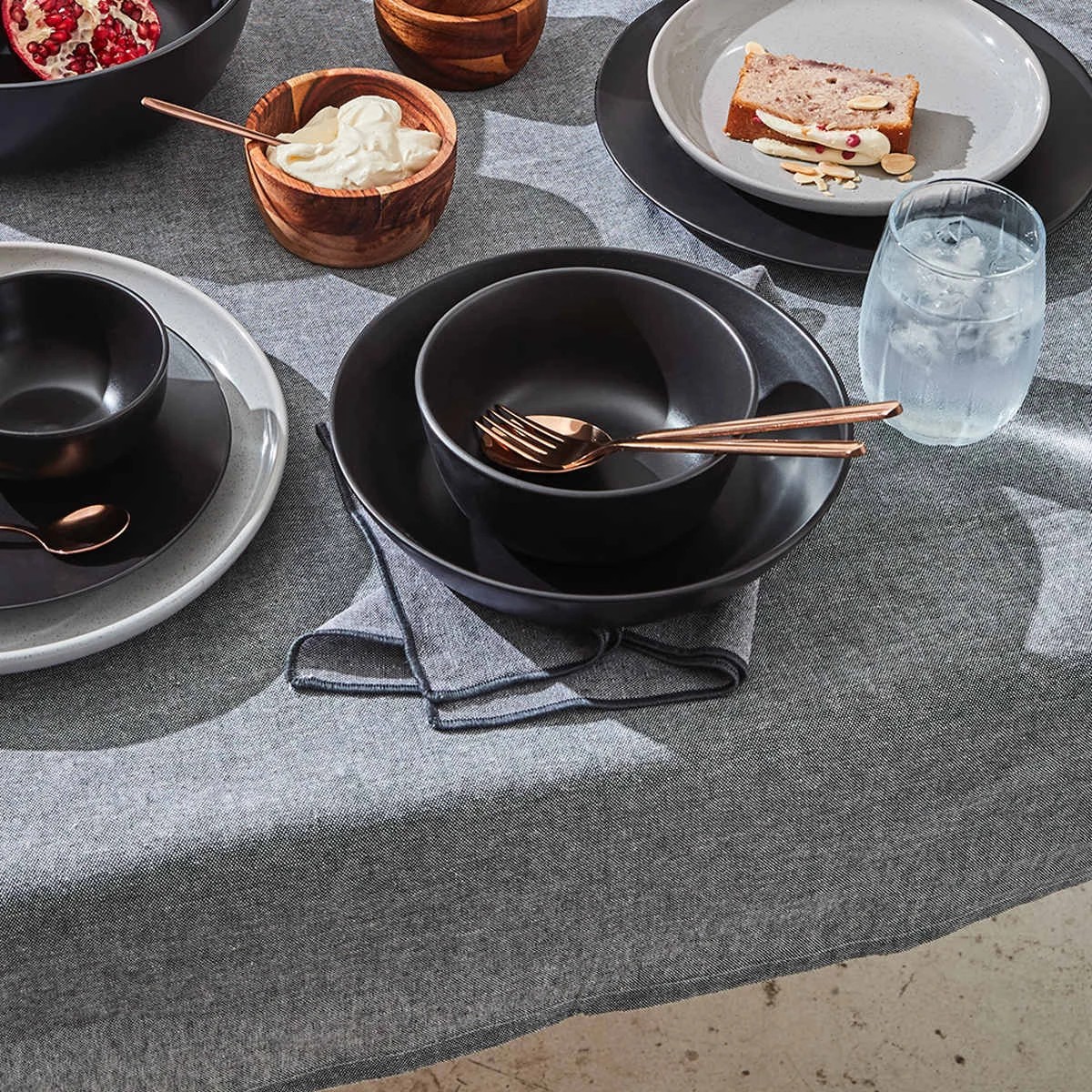 7 Matte Black Large Bowl, 7 of 7