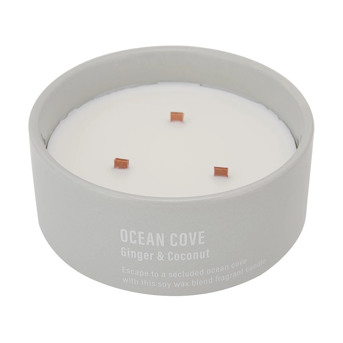2 Ocean Cove Fragrant Candle - Large, 2 of 8