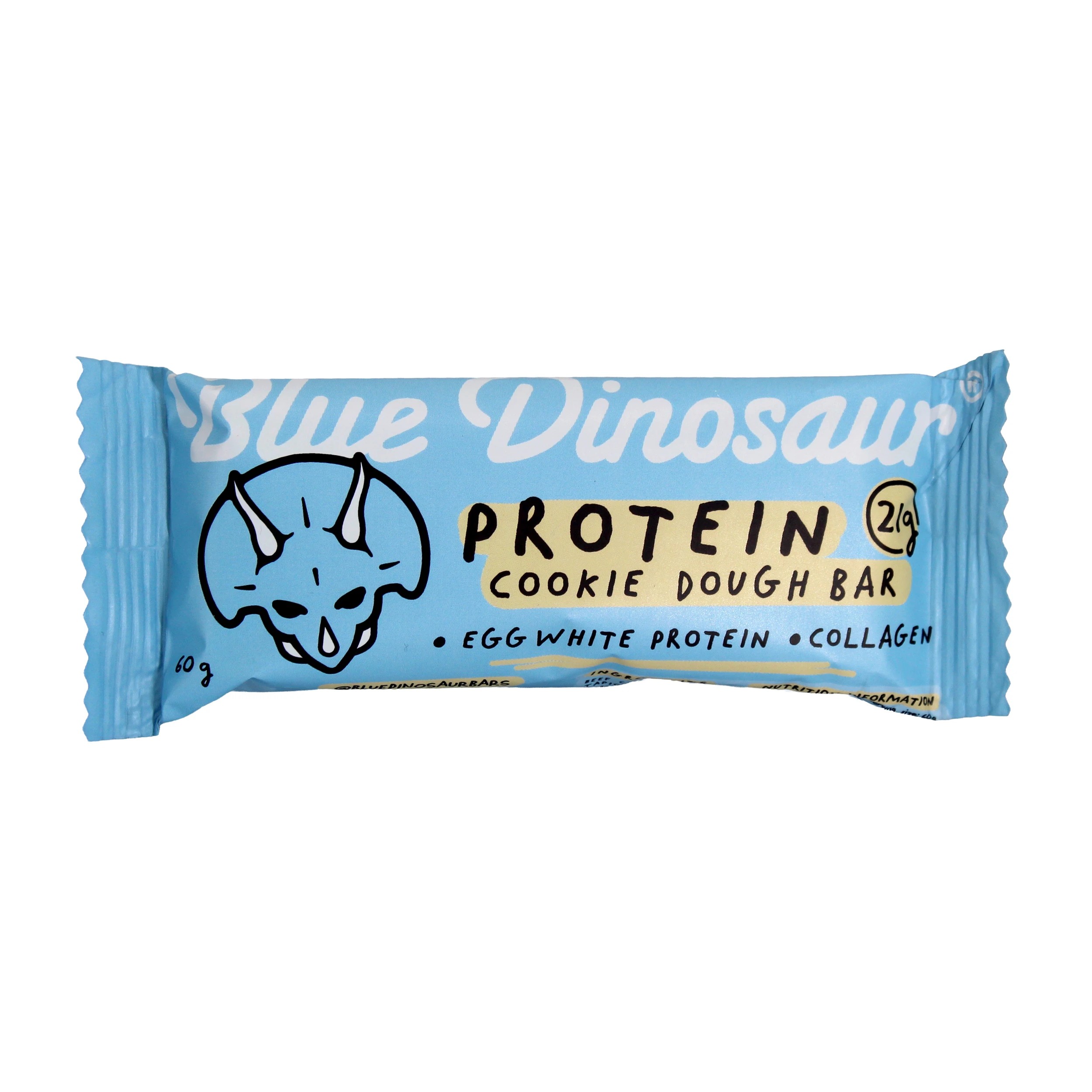 1 Blue Dinosaur Cookie Dough Protein Bar 60g, 1 of 2