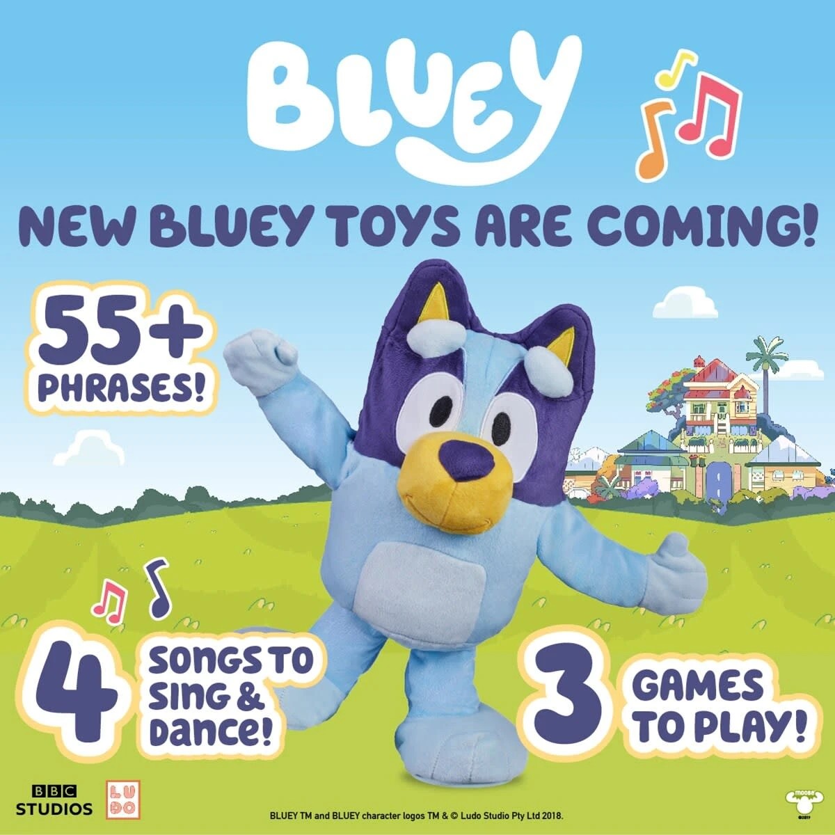 5 Dance & Play Bluey Plush Toy, 5 of 10