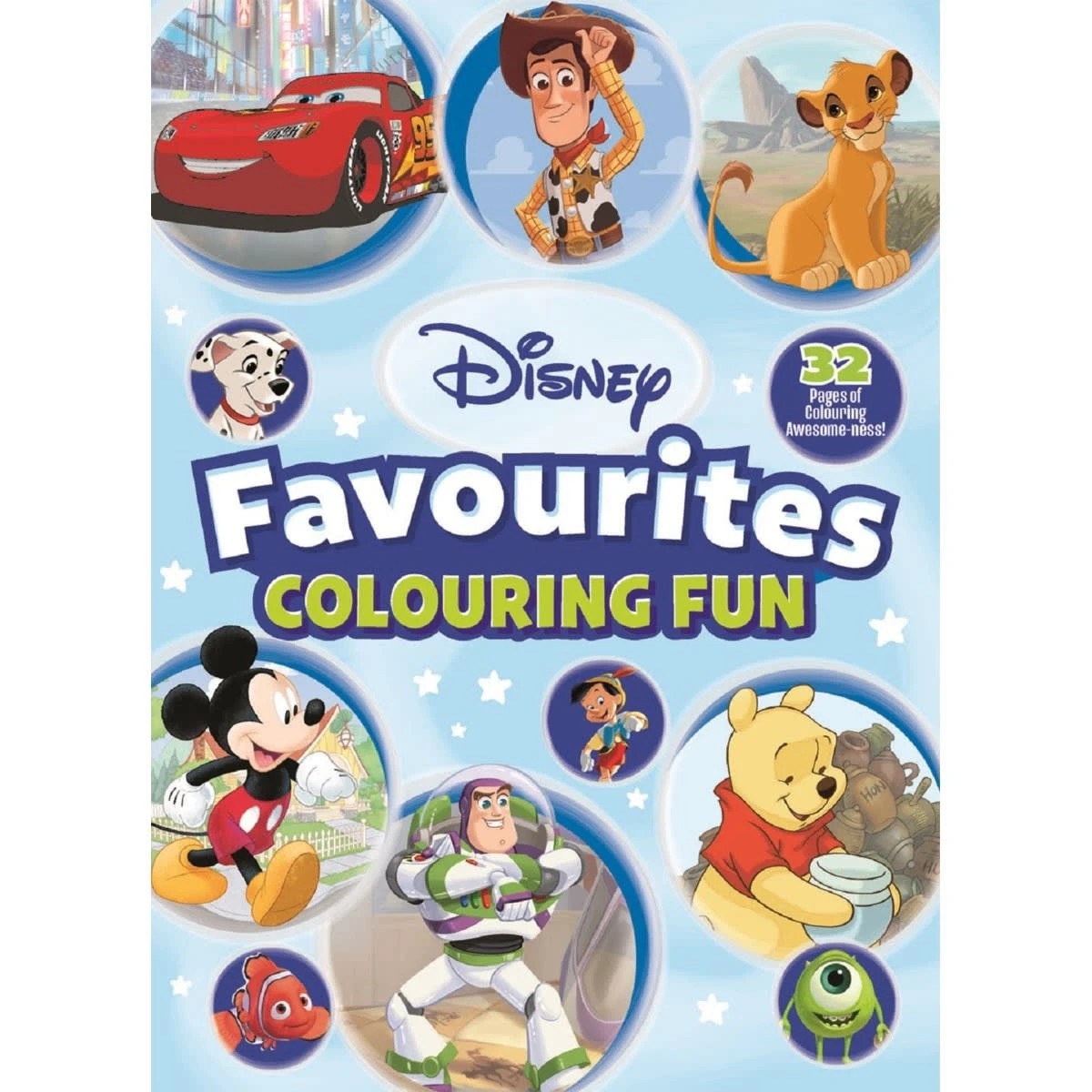 1 Disney Favourites: Colouring Fun - Book, 1 of 1