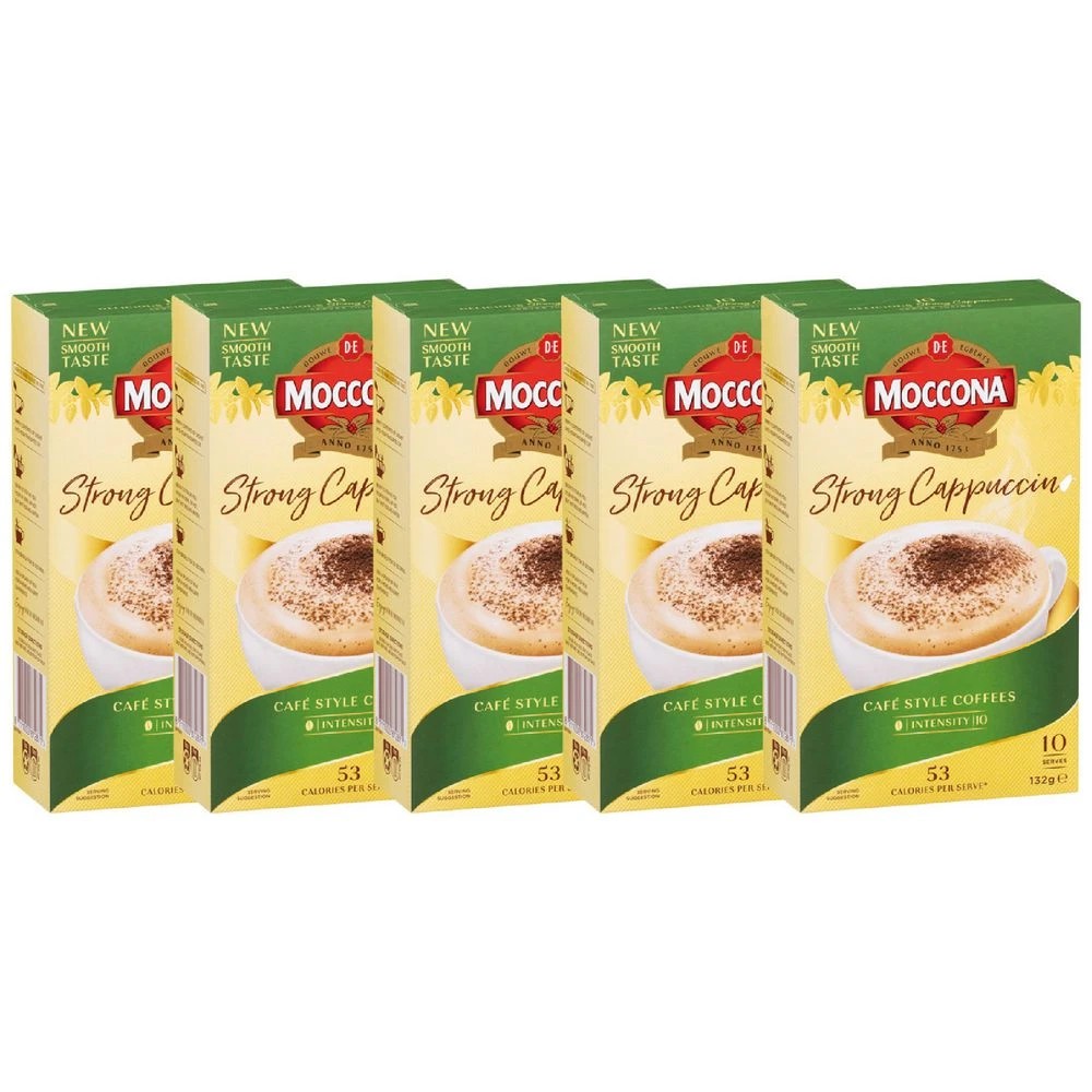 1 Moccona Strong Cappuccino Sachets 50 Pack, 1 of 1