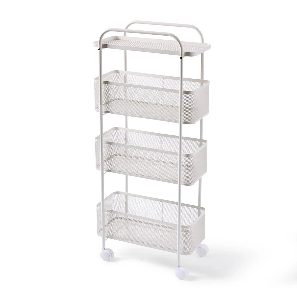 6 Slim Line Metal Trolley, 6 of 10