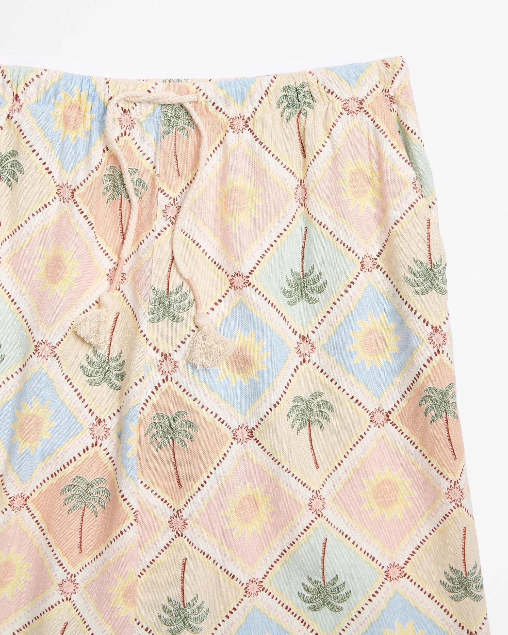 6 Target Wide Leg Pant TILE PRINT, 6 of 6