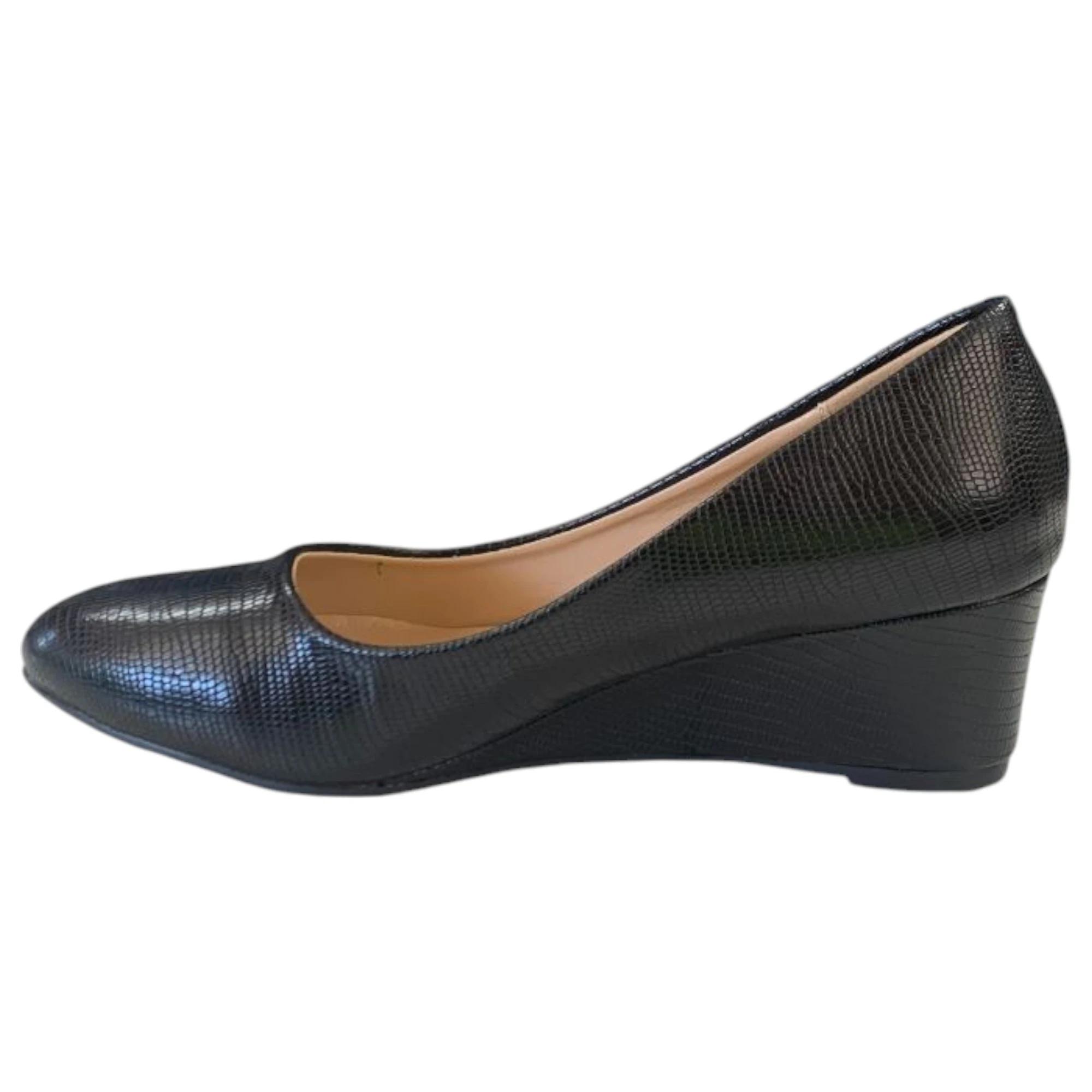 2 Bellissimo Womens Sonoma Dress Heels Shoes BLACK, 2 of 7