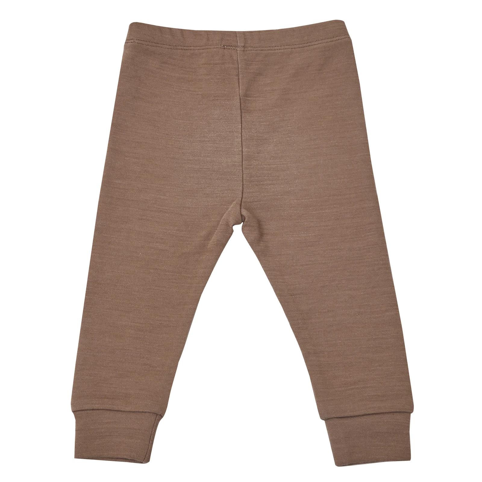 2 Merino Baby Australian Merino Wool Merino Pant-Brown Marle BROWN MARLE, 2 of 7