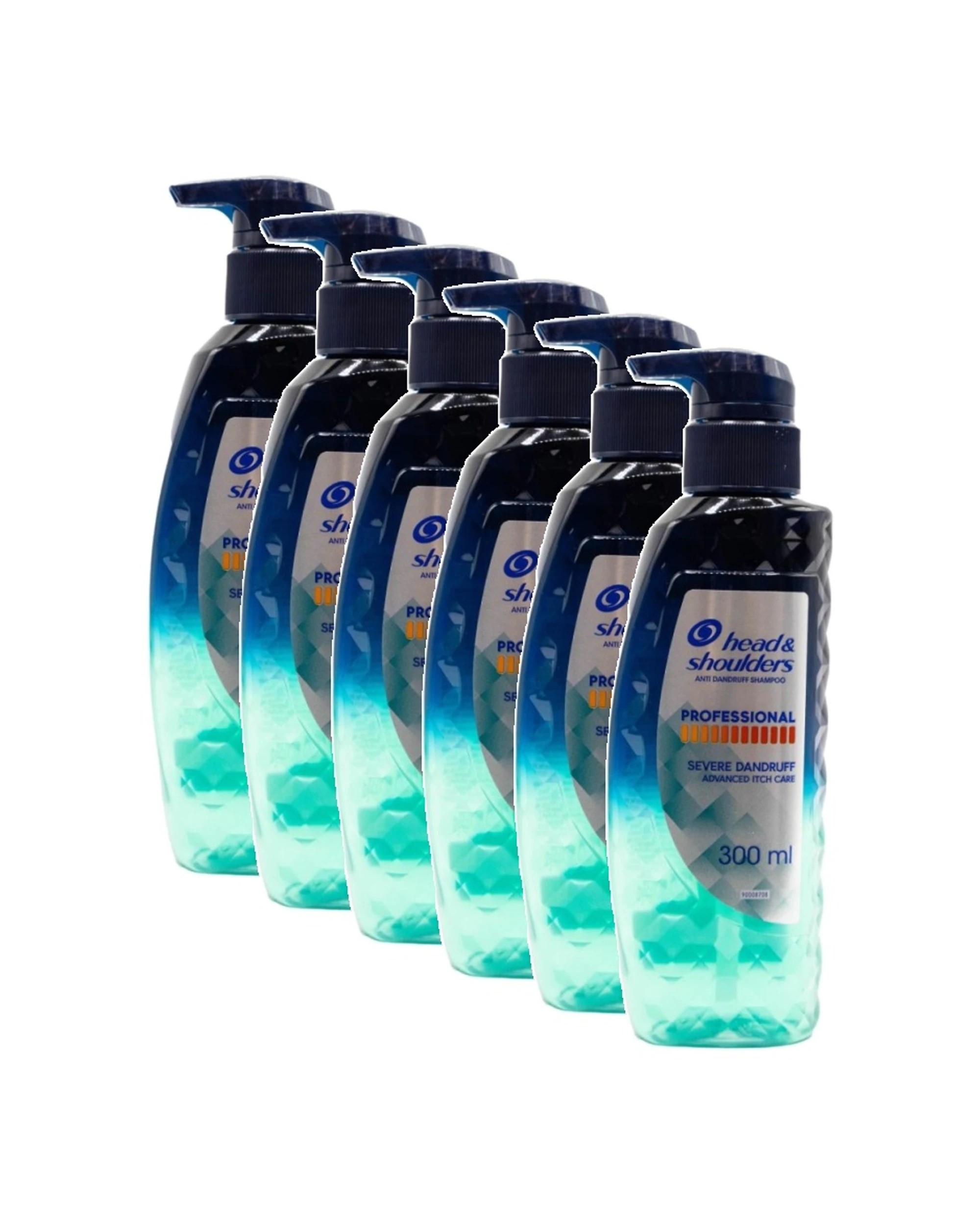 1 Head & Shoulders 6PK Head & Shoulders Professional Severe Dandruff Shampoo 300ml - Multi, 1 of 3