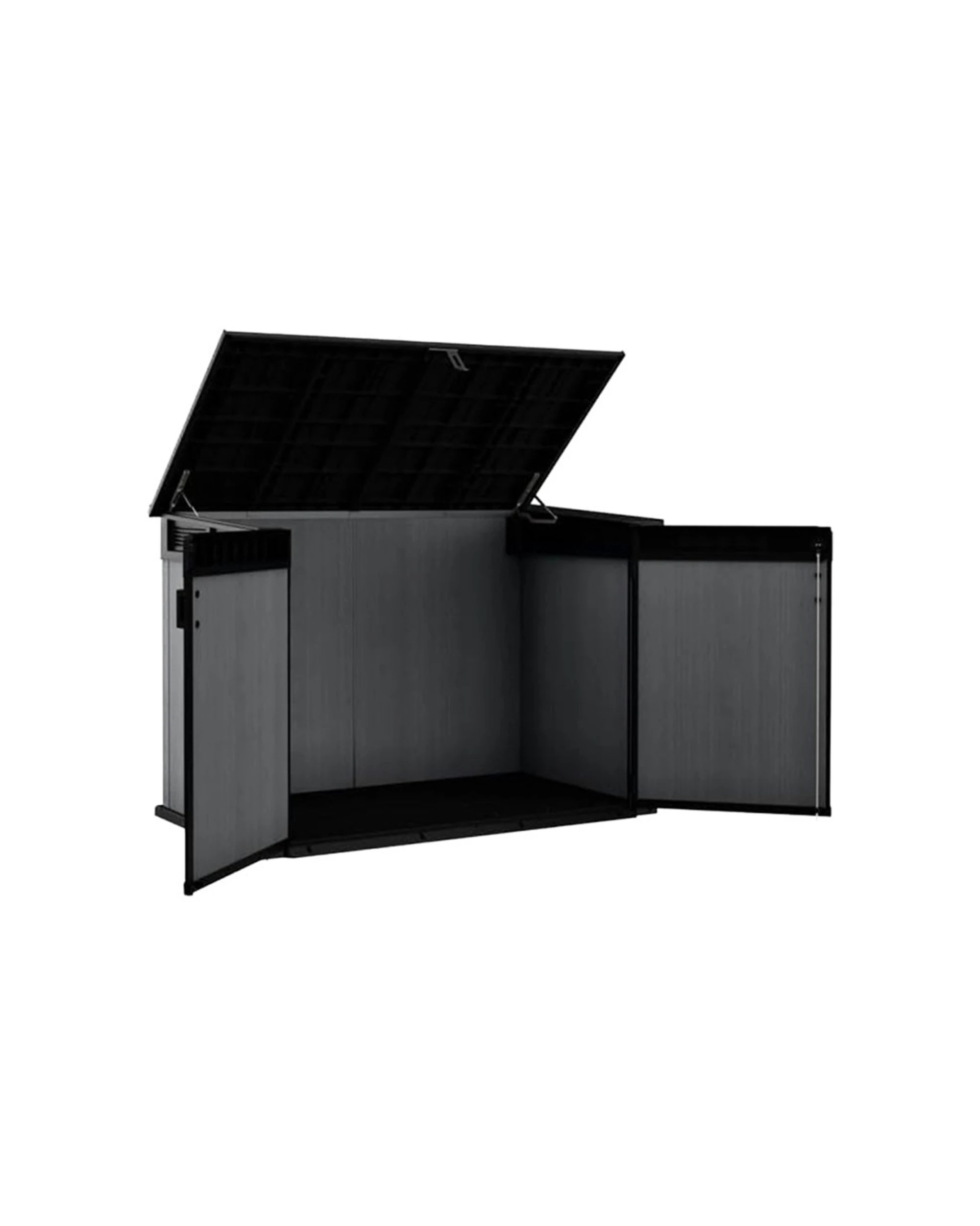 Keter Cortina Mega Shed Outdoor Backyard Storage Workshop 2020L - Grey ...