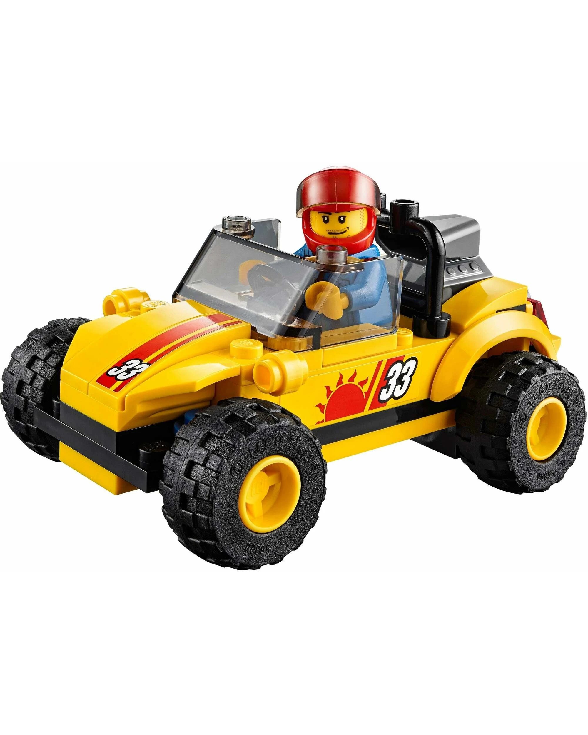 4 LEGO 60082 City Great Vehicles Dune Buggy Trailer, 4 of 5