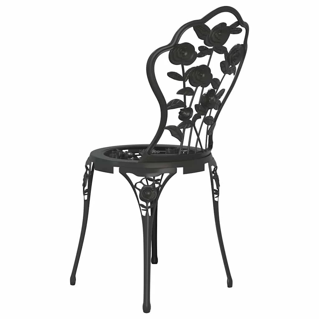 7 vidaXL Bistro set Decorative Inlays - Black, 7 of 9