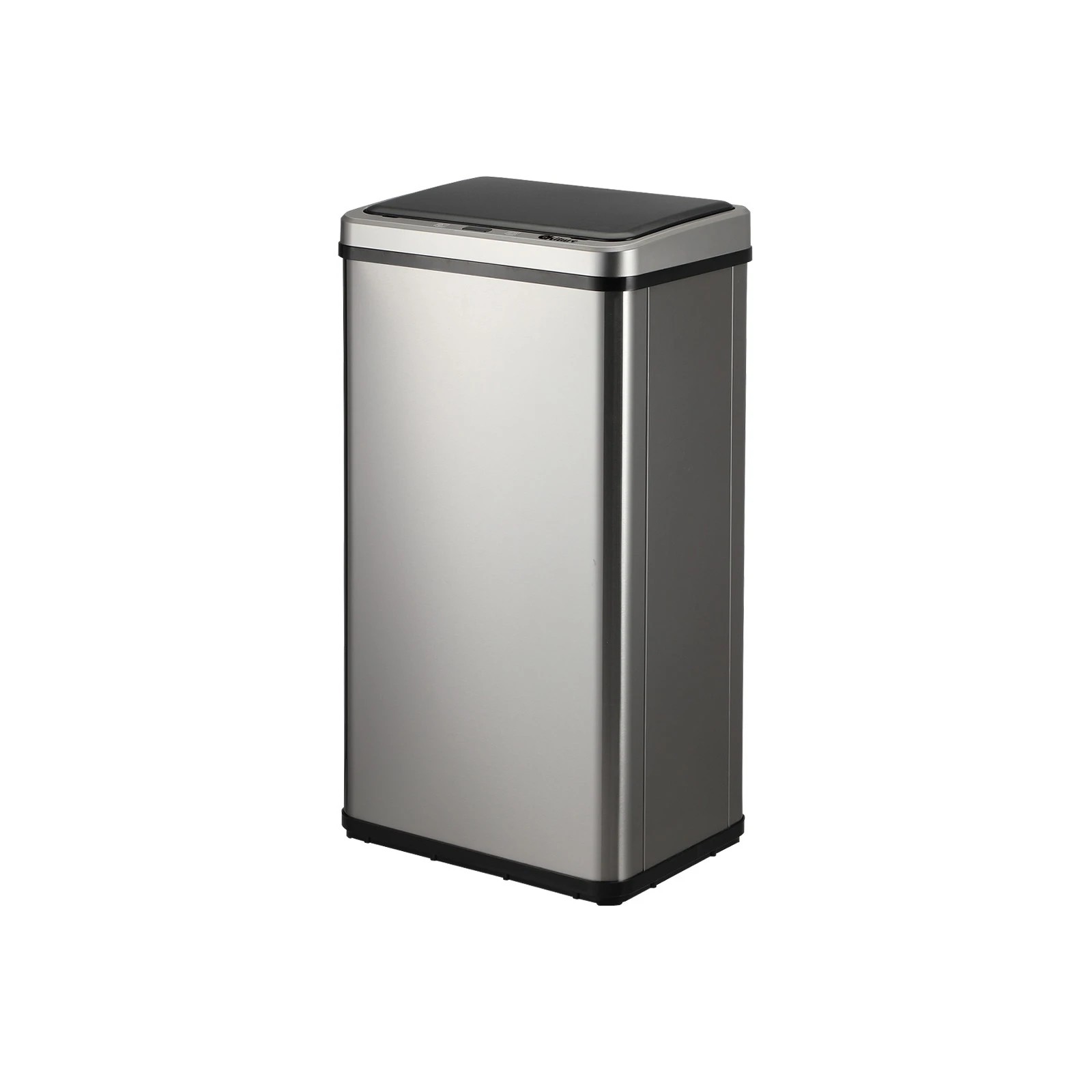 8 Oikiture 40L Motion Sensor Rubbish Bin - Silver, 8 of 10