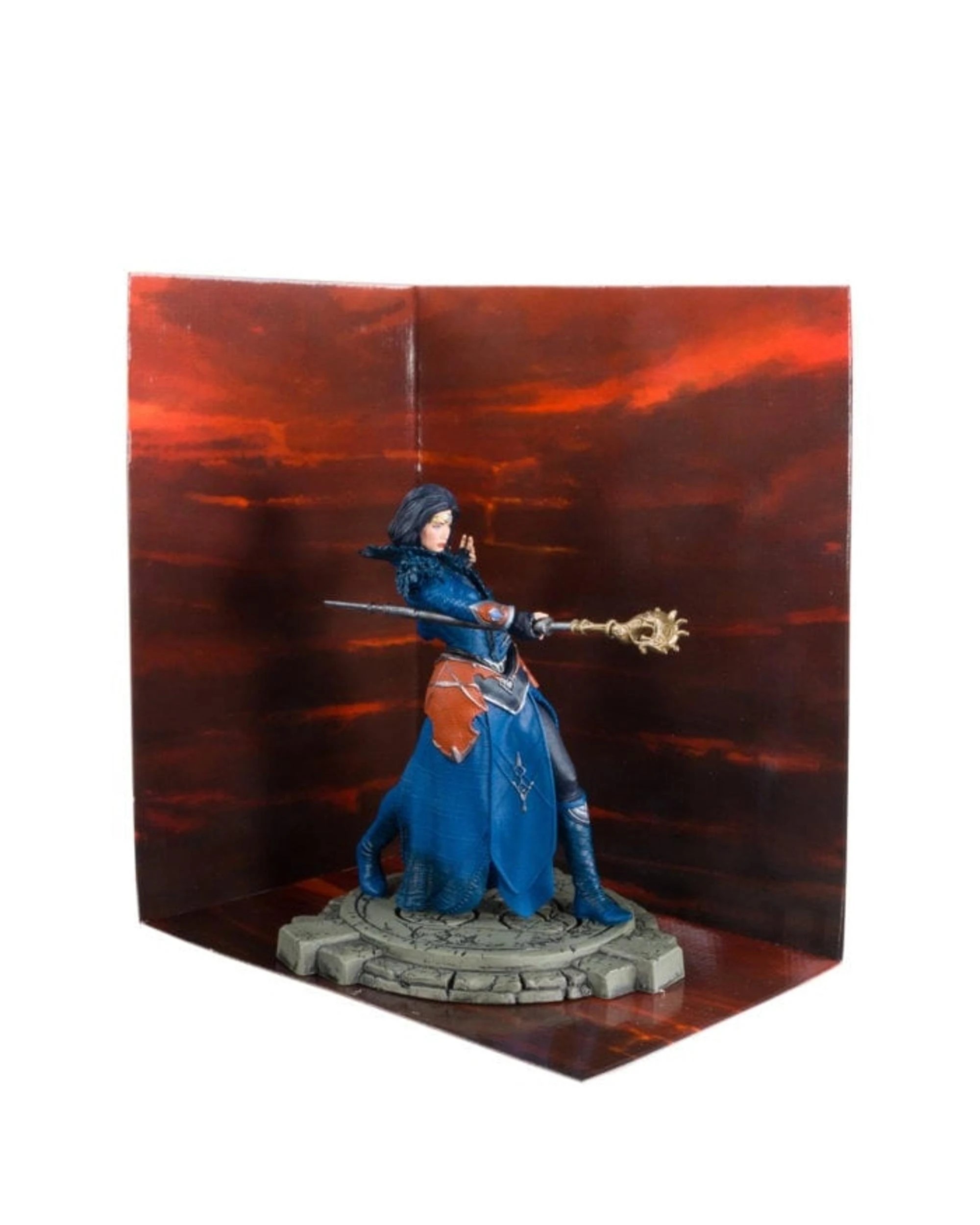 8 McFarlane Diablo IV Hydra Lightning Sorceress 1:12 Scale Posed Figure, 8 of 8