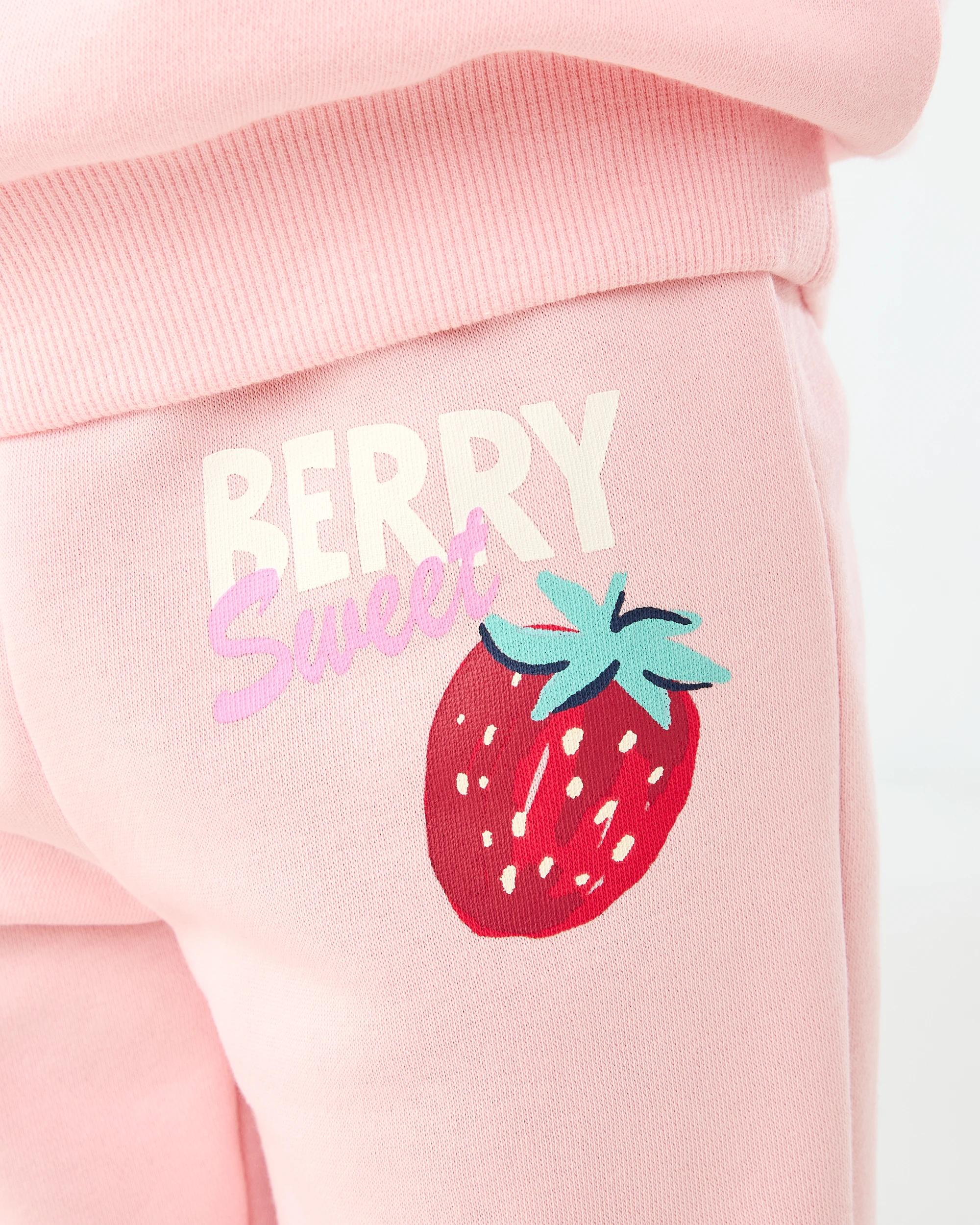 3 Print Trackpants Pnk Berry, 3 of 7