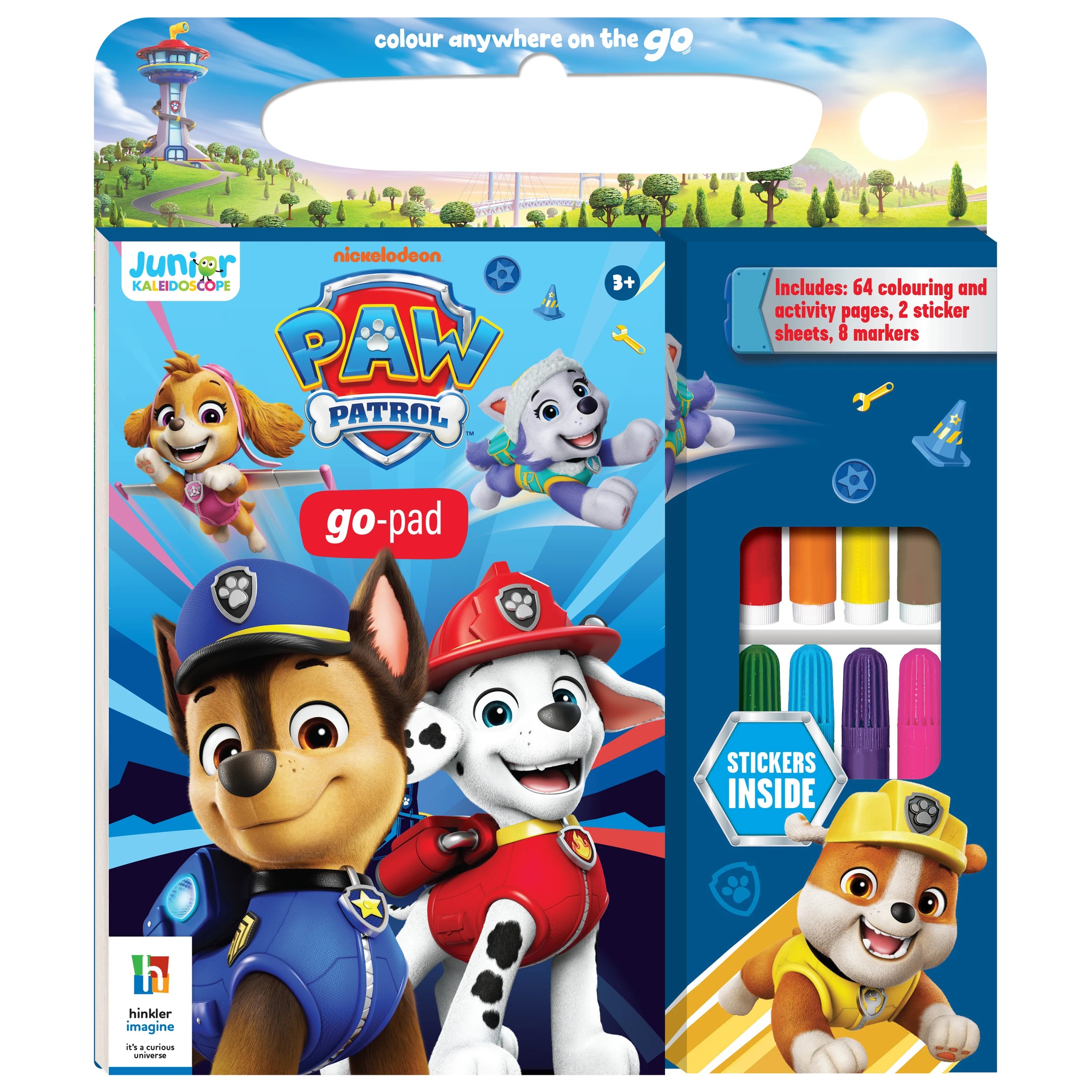 1 DreamWorks Jr Kaleidoscope Nickelodeon PAW Patrol Go-Pad - Book, 1 of 5