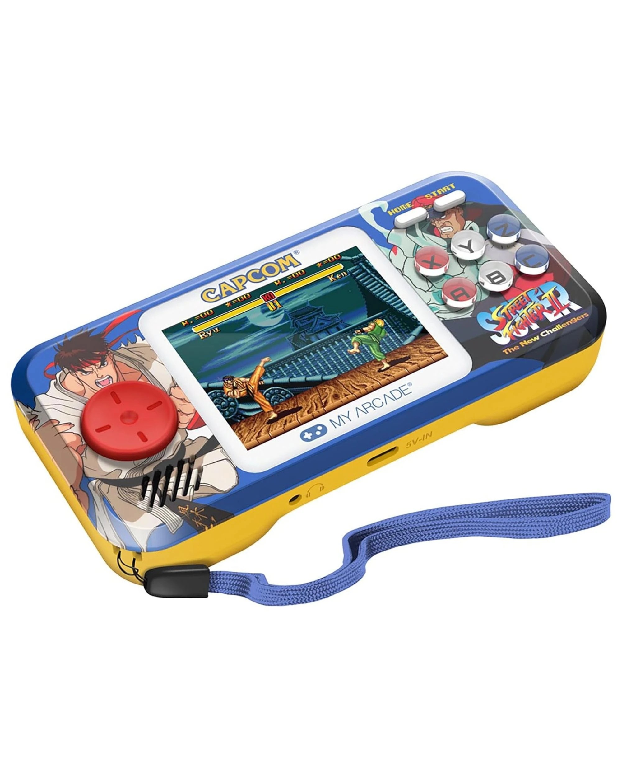 2 My Arcade Super Street Fighter II Pocket Player Pro + Travel Case, 2 of 5